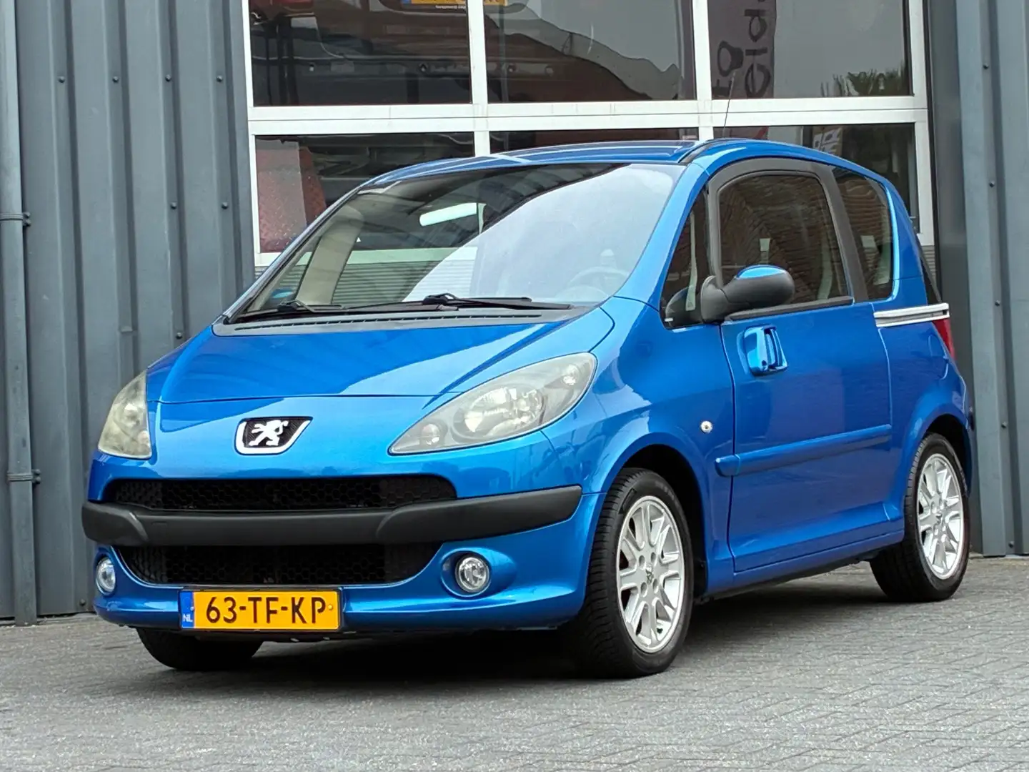 Peugeot 1007 1.6-16V Sesam Sporty Automaat Climatecontrole Trek Blau - 1