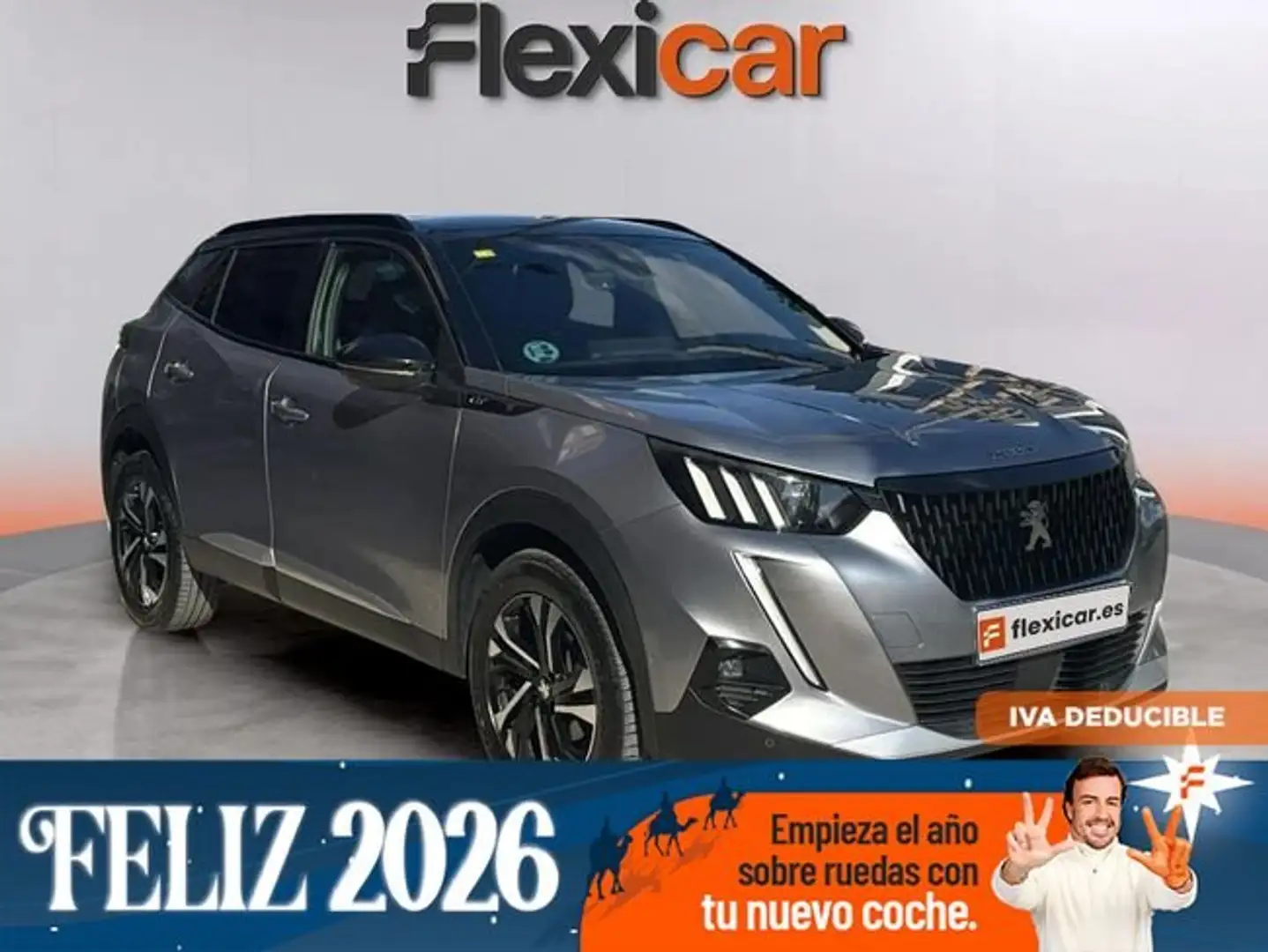 Peugeot 2008 1.2 PureTech S&S GT EAT8 130 Gris - 1