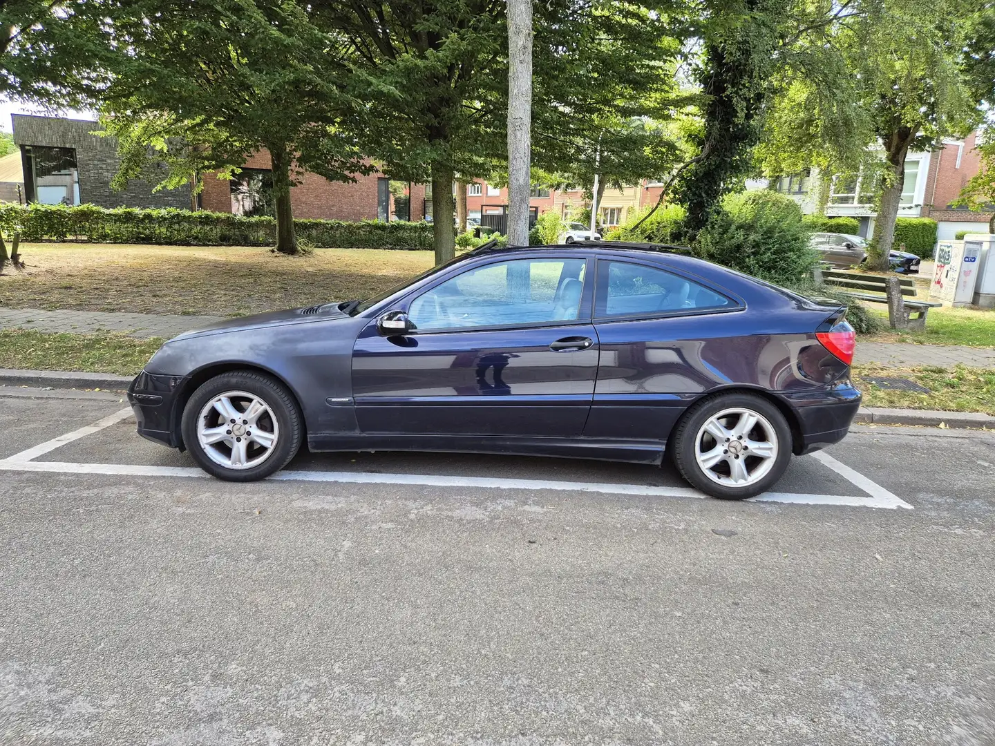 Mercedes-Benz C 180 Kompressor ESP Coupe 2004 193.000Km Blauw - 2