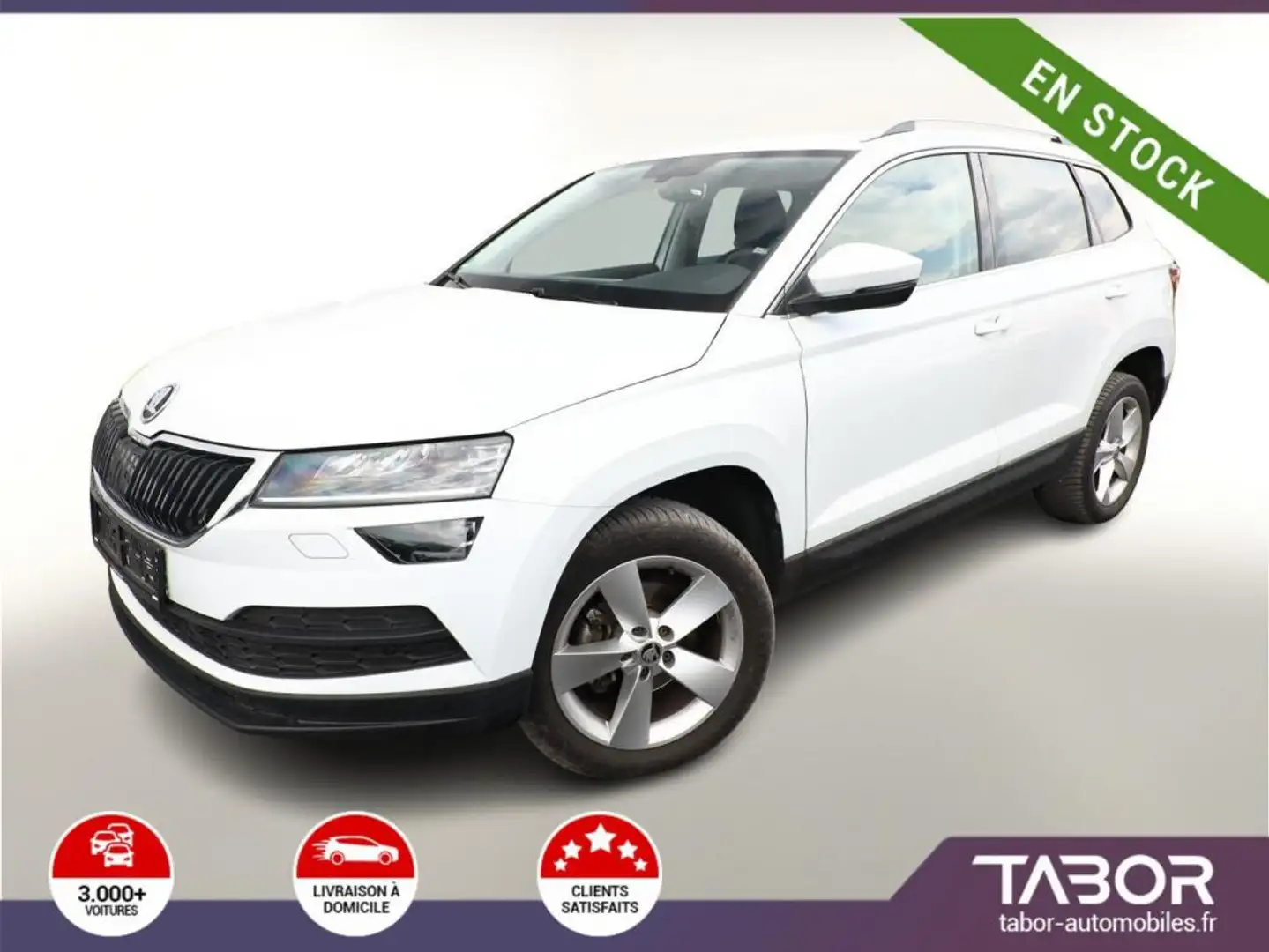 Skoda Karoq 1.5 TSI 150 DSG Style LED GPS ACC Blanc - 1