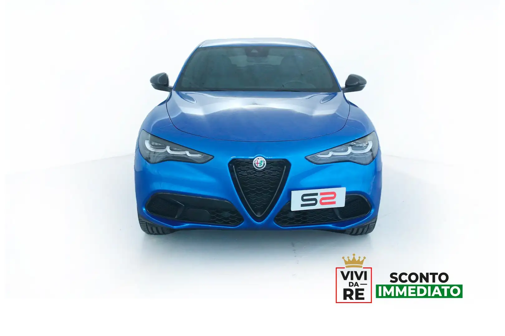 Alfa Romeo Stelvio Stelvio 2.2 Turbodiesel 210 CV AT8 Q4 Veloce *SCO Blu/Azzurro - 2