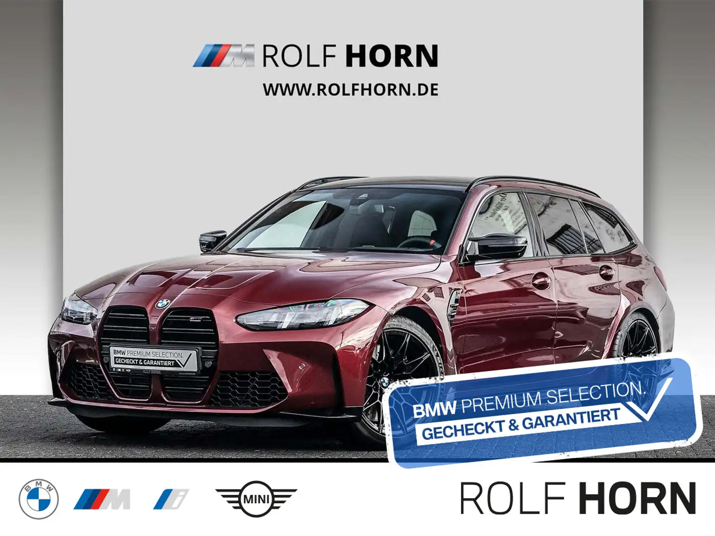 BMW M3 Comp. xDrive Touring Navi HUD 360Â° h/k Memory Rot - 1