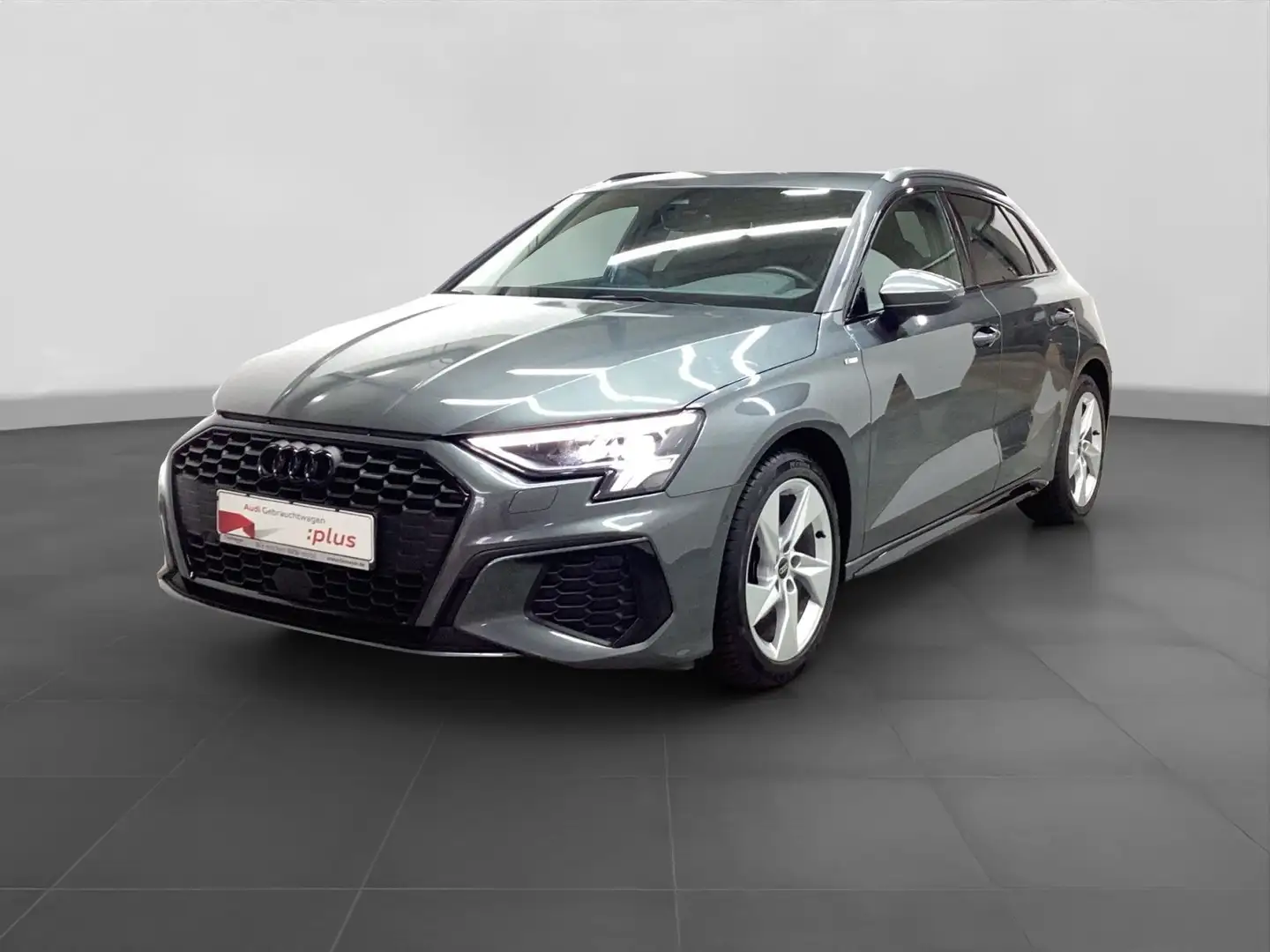 Audi A3 35 TFSI 2x S LINE LED NAVI+ KLIMA L Gris - 2