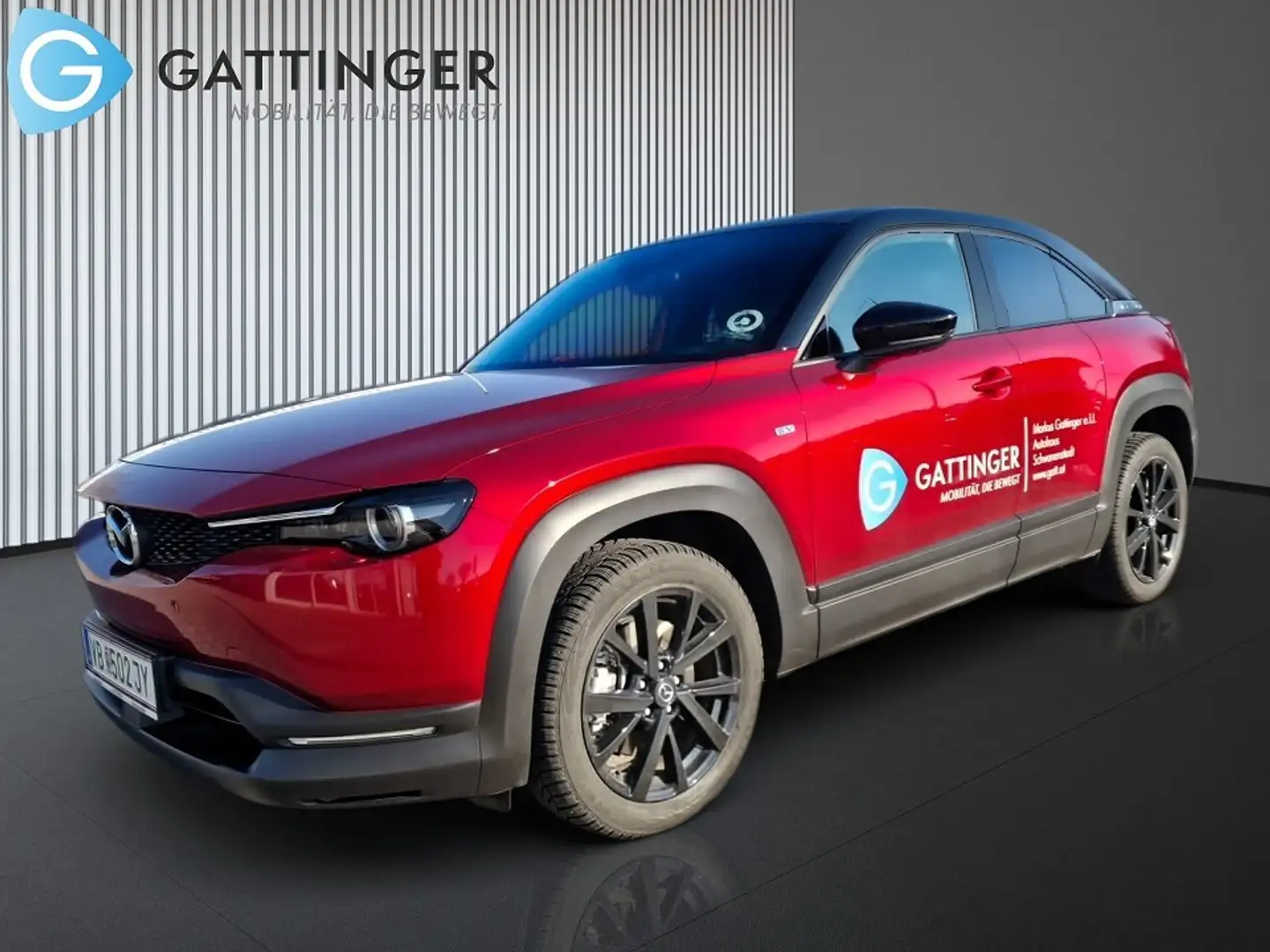 Mazda MX-30 e-SKYACTIV EV 35,5kWh MAKOTO URBAN EXPRES. PRE-... Rouge - 2