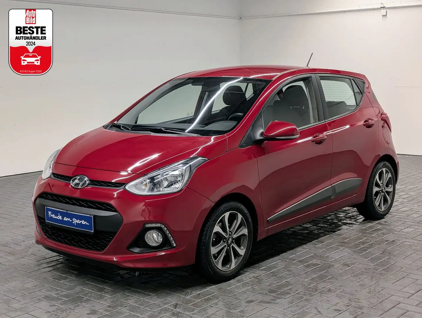Hyundai i10 YES! SHZ/LHZ/PDC/Tempomat/15 LM Rot - 1