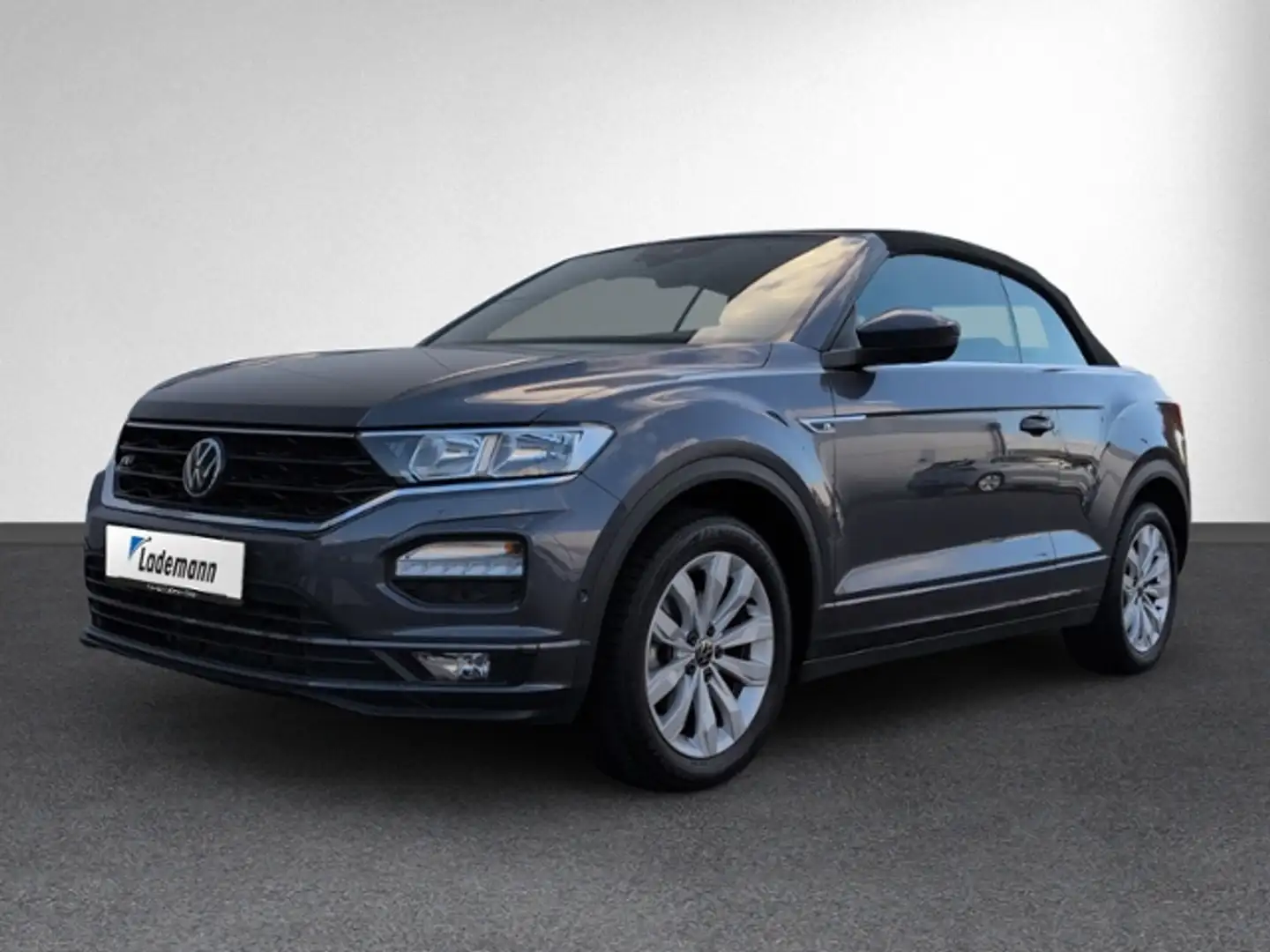 Volkswagen T-Roc Cabriolet 1.5 TSI R-LINE KAMERA+VORB.NAVI. Grau - 2