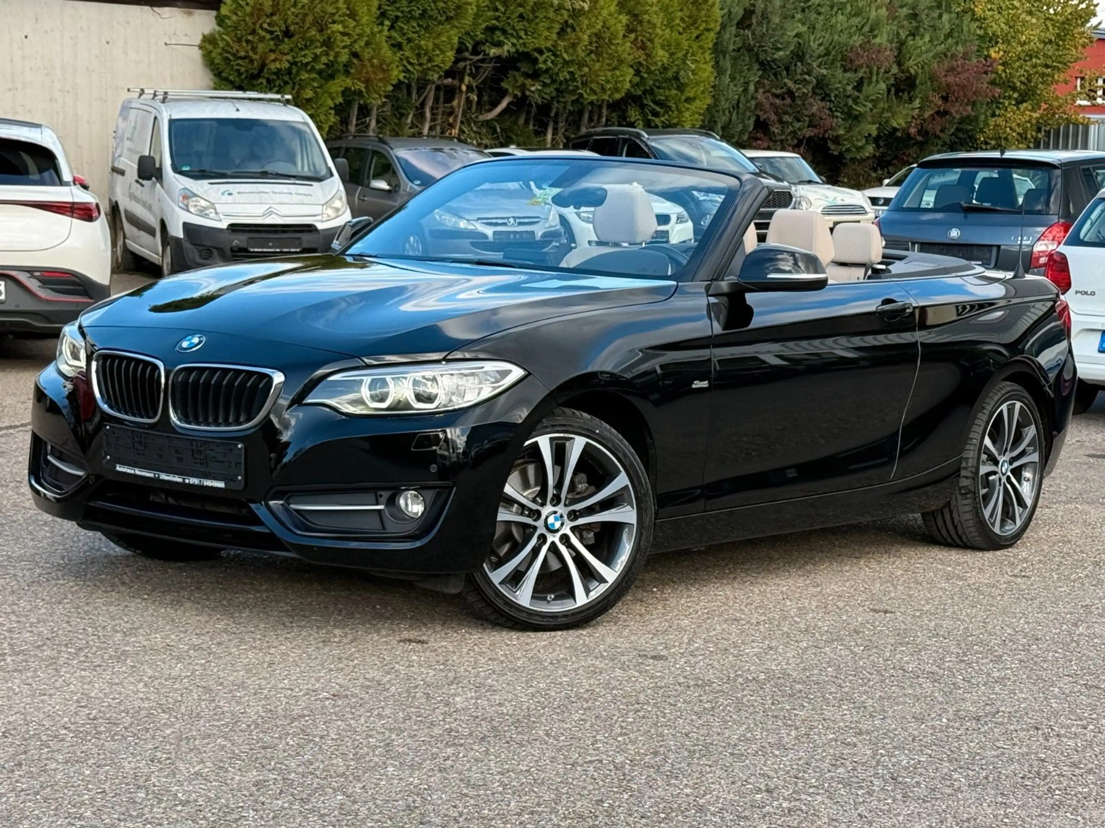 BMW 220 i Cabrio Sport Line-Leder-Navi-Xenon-SHZ — photo 7