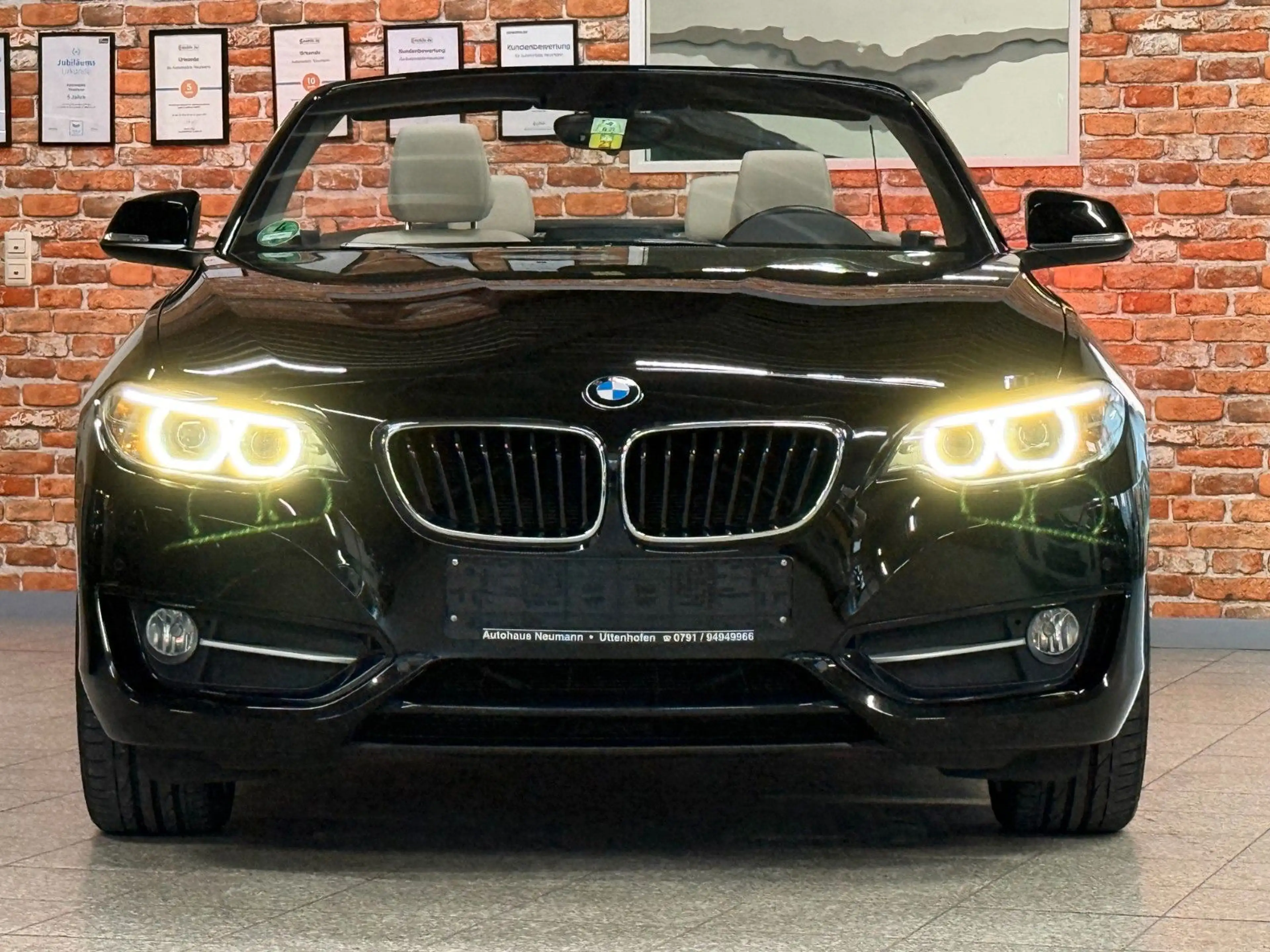 BMW 220 i Cabrio Sport Line-Leder-Navi-Xenon-SHZ — photo 2