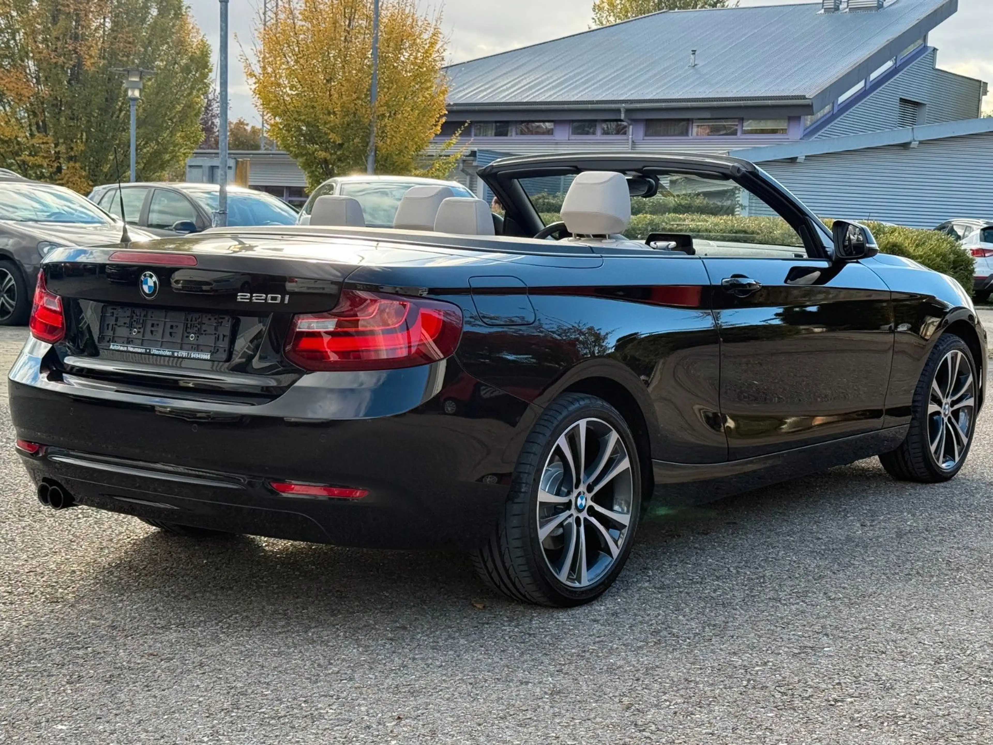 BMW 220 i Cabrio Sport Line-Leder-Navi-Xenon-SHZ — photo 12
