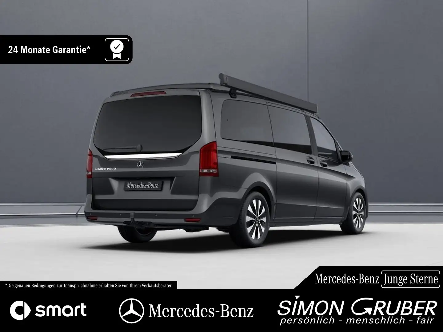 Mercedes-Benz Marco Polo V 300 d 4M Marco Polo Küche Leder 2*Standhzg.AHK Gris - 2