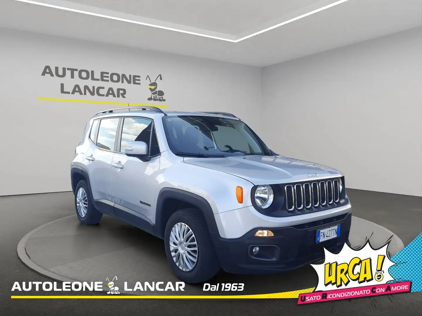 Jeep Renegade 1.4 T-Jet Longitude 2wd 120cv GPL E6 Grigio - 1