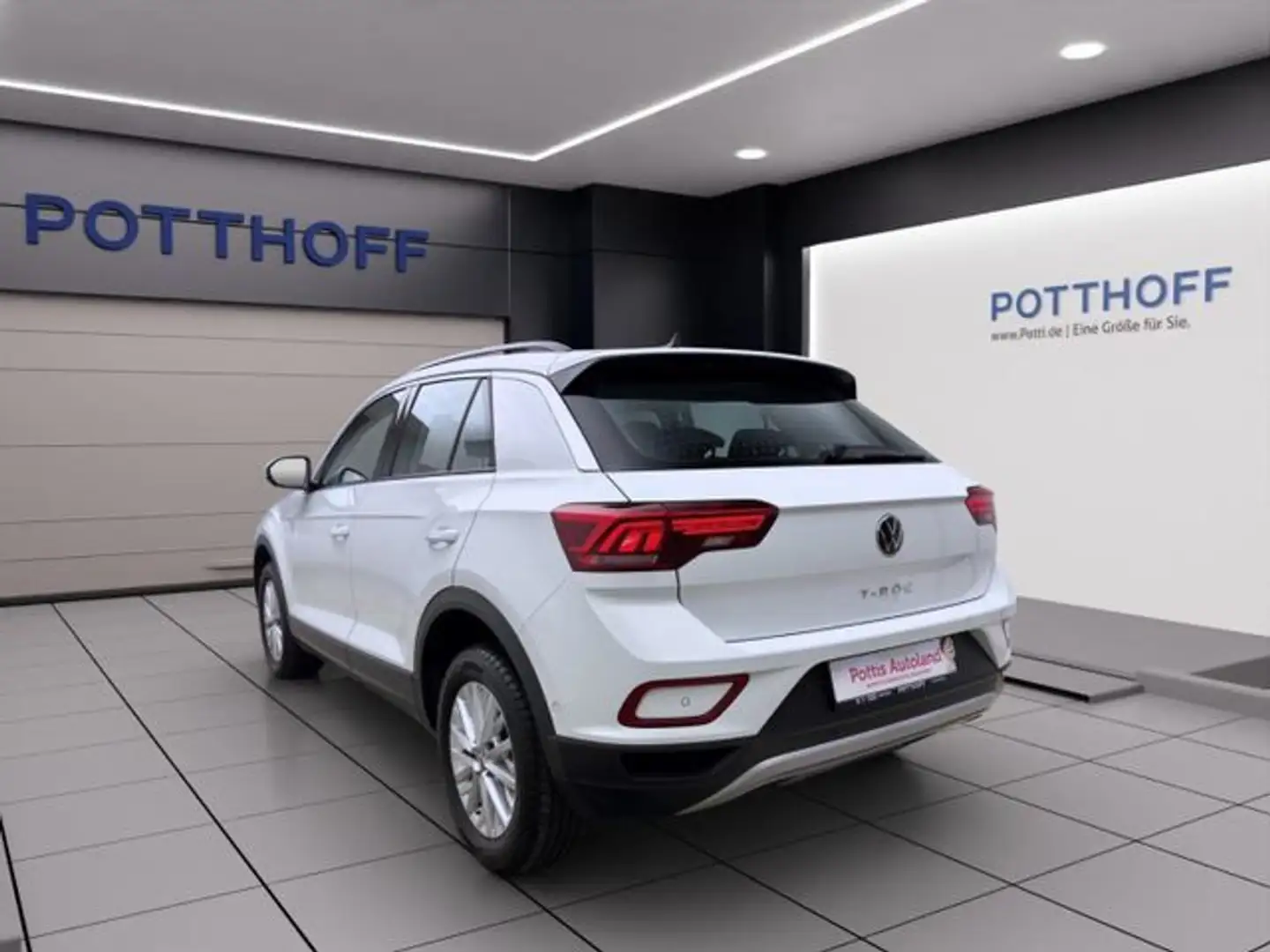 Volkswagen T-Roc 2.0 TDI DSG LIFE NAVI PDC SITZHZG KLIMA Weiß - 2
