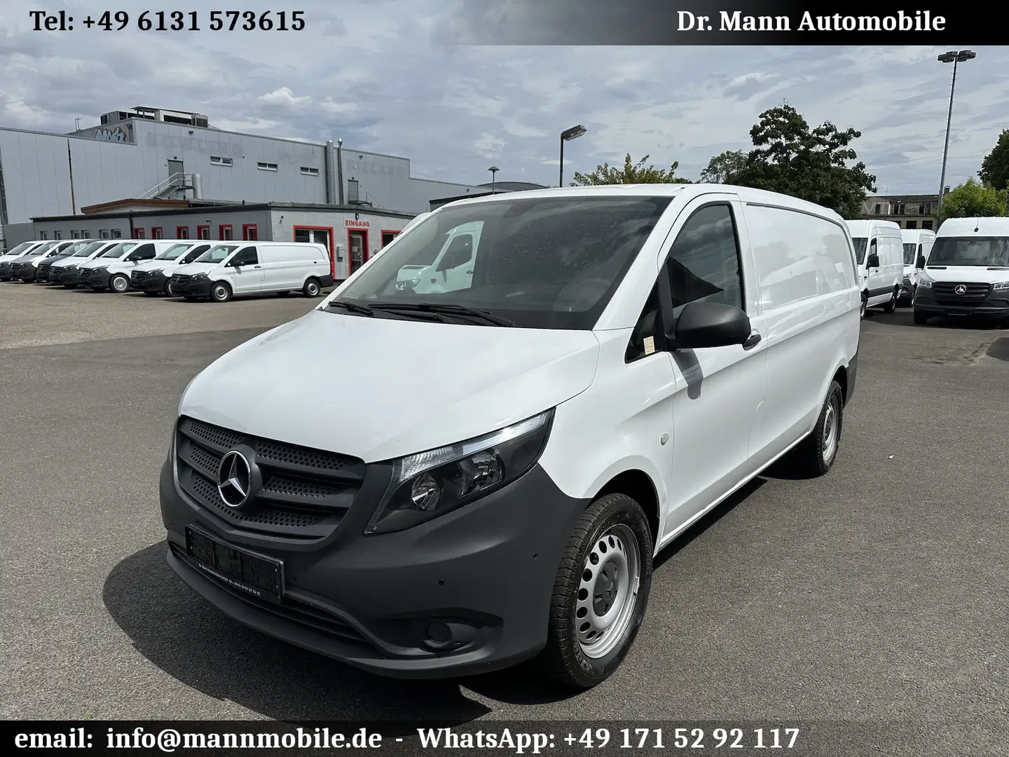 Mercedes-Benz Vito Kasten 4x4 114 CDI 4x4 lang Sortimo 2,5 To AH Wit - 1