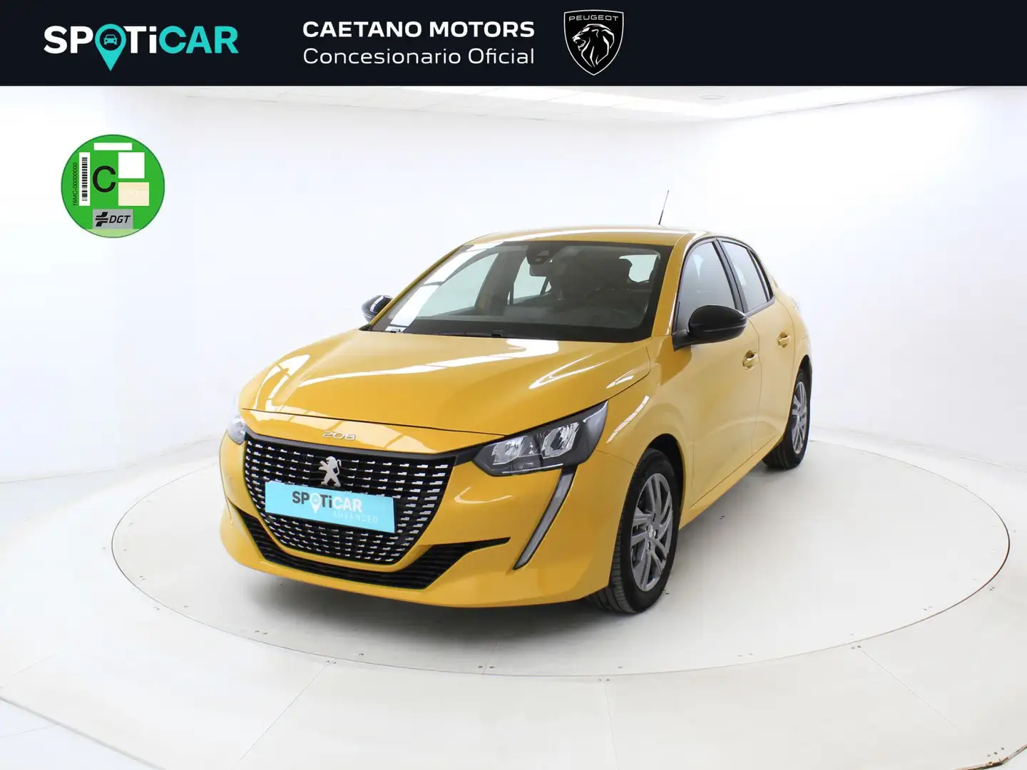 Peugeot 208 1.5 BlueHDi S&S Active Pack 100 Jaune - 1