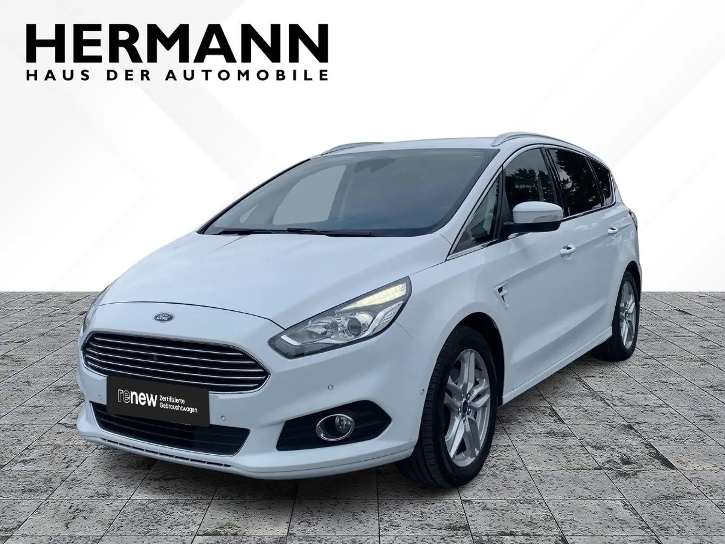 Ford S-Max 1.5 EcoBoost Titanium CAM*LED*NAVI*SHZ*LM Wit - 1