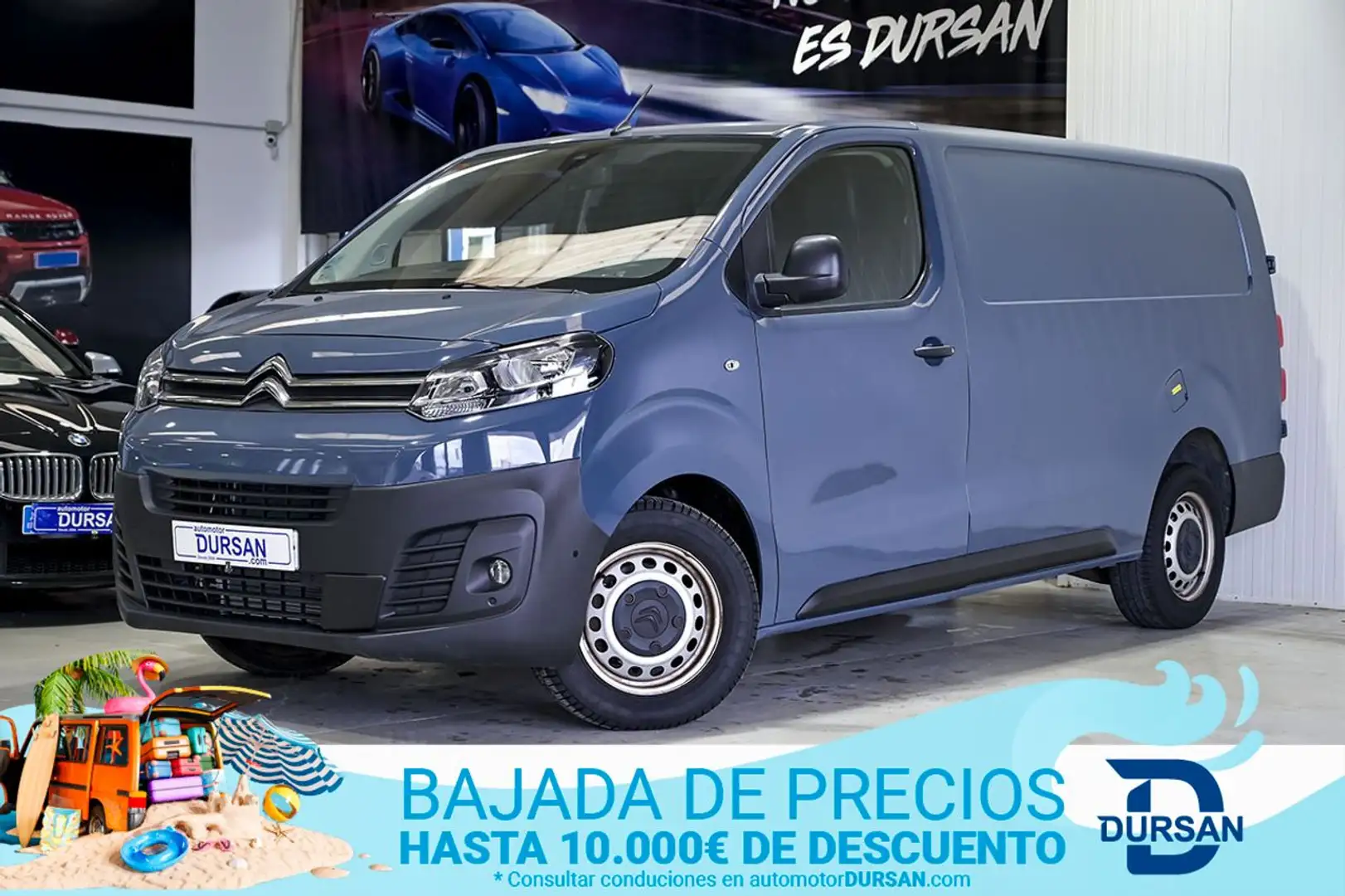 Citroen Jumpy Talla XL BlueHDi 75KW 102CV Grijs - 1