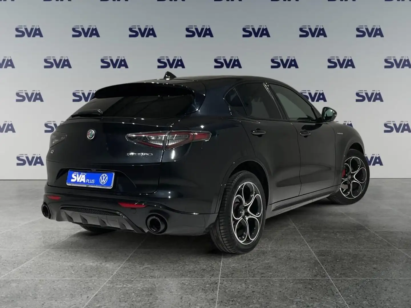 Alfa Romeo Stelvio Q4 2.2D 210CV Autom. Veloce GARANZIA FINO 07/2028 Nero - 2