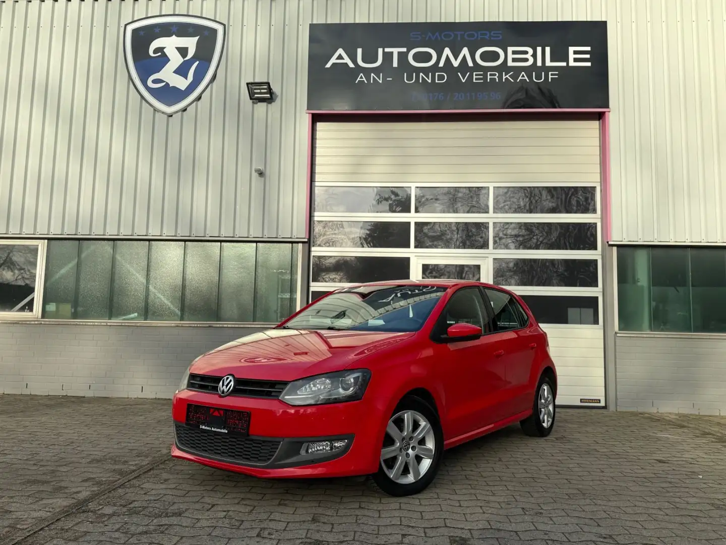 Volkswagen Polo V Highline/STHZ/DSG/KAM/PDC/SZH Rot - 1