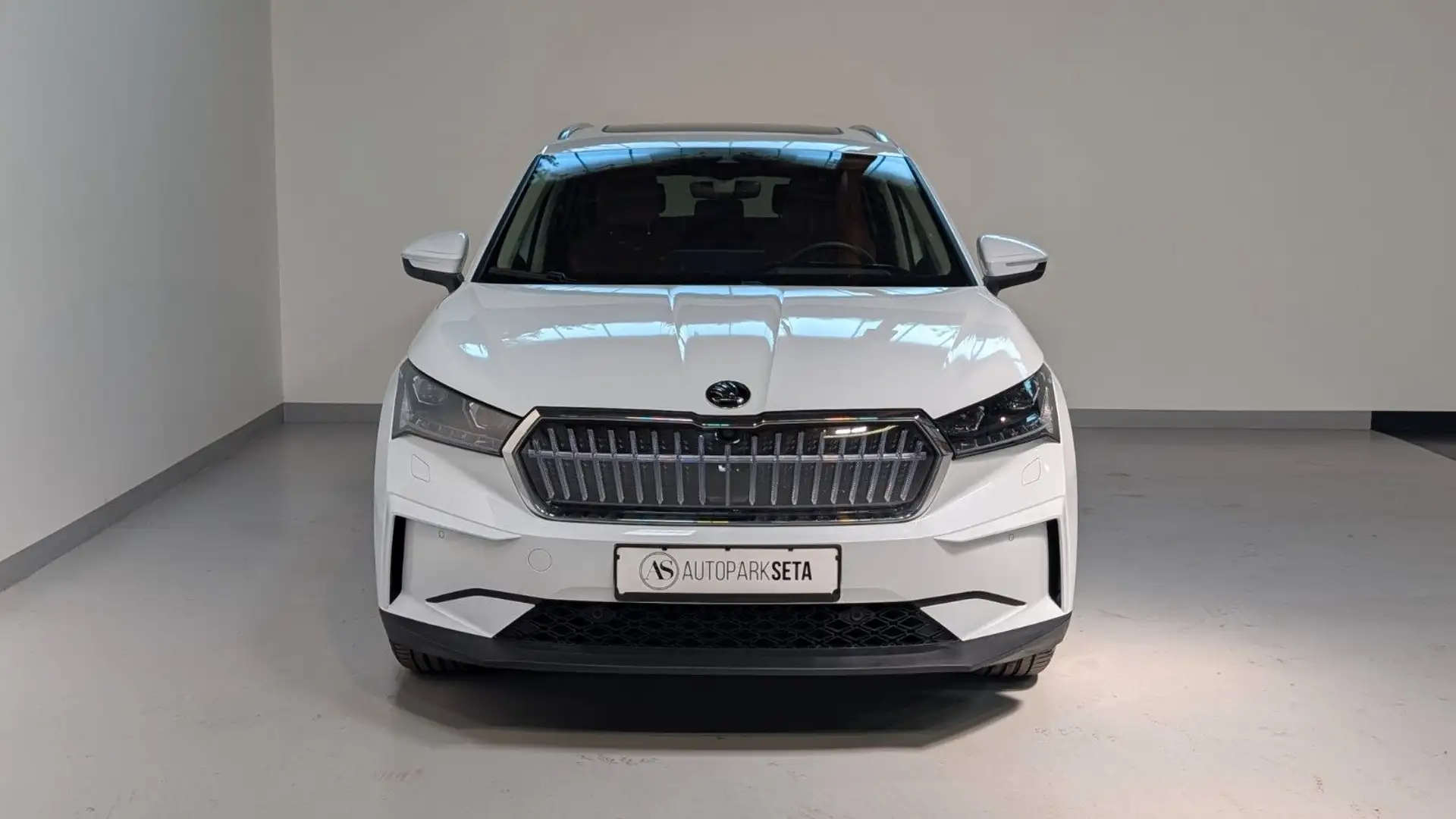 Skoda Enyaq 80 ecoSuite 82kWh HUD*PANO*AHK*SIDE*19" Weiß - 2
