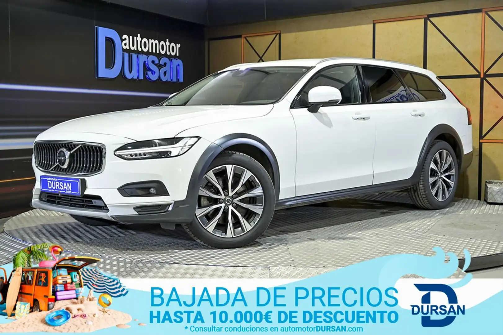 Volvo V90 2.0 B4 D Pro AWD Auto Blanco - 1