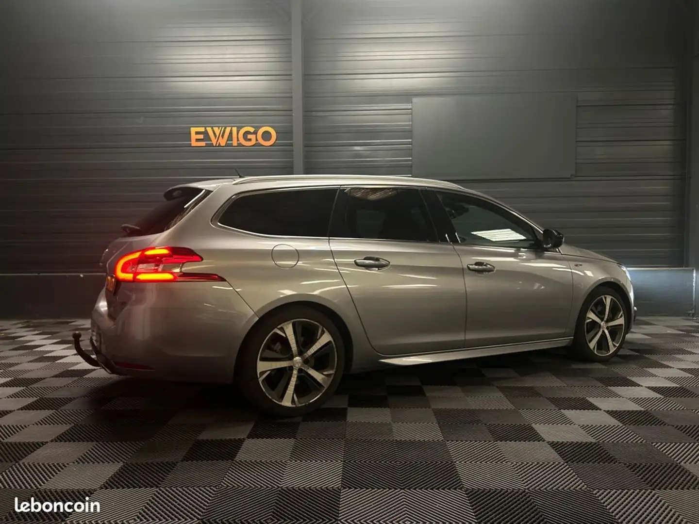 Peugeot 308 generation-ii 2.0 180 gt bva distribution neuve Gris - 2