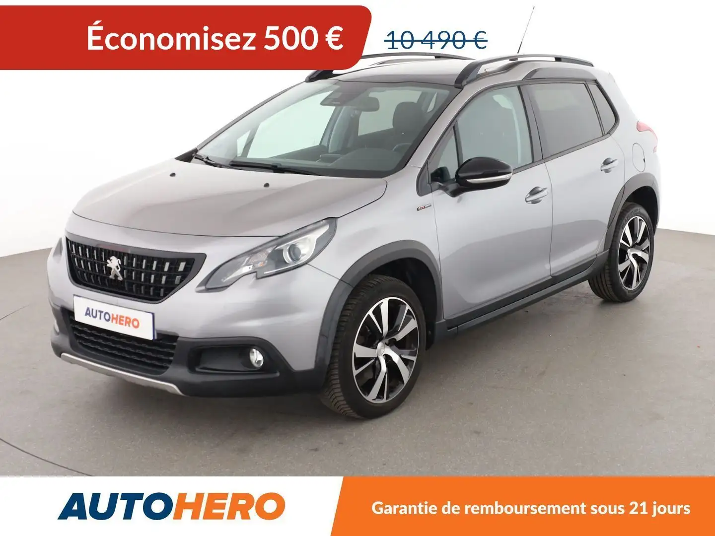 Peugeot 2008 1.2 PureTech GT Line Gris - 1