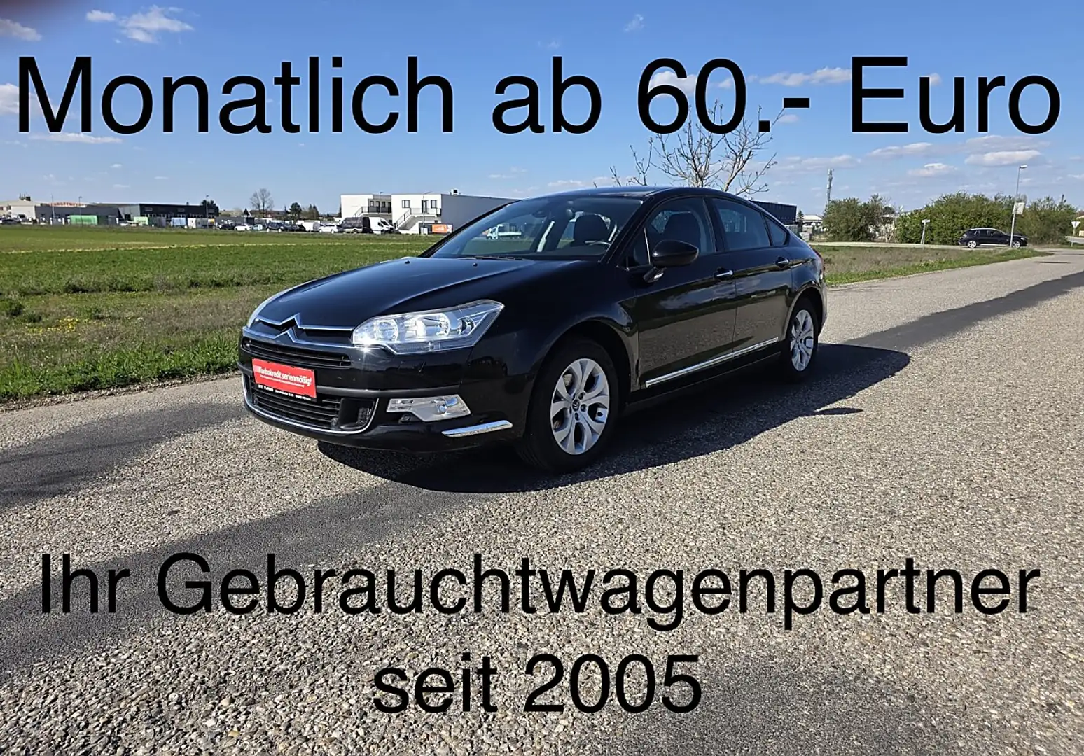Citroen C5 2,0 HDi FAP Dynamic Schwarz - 1