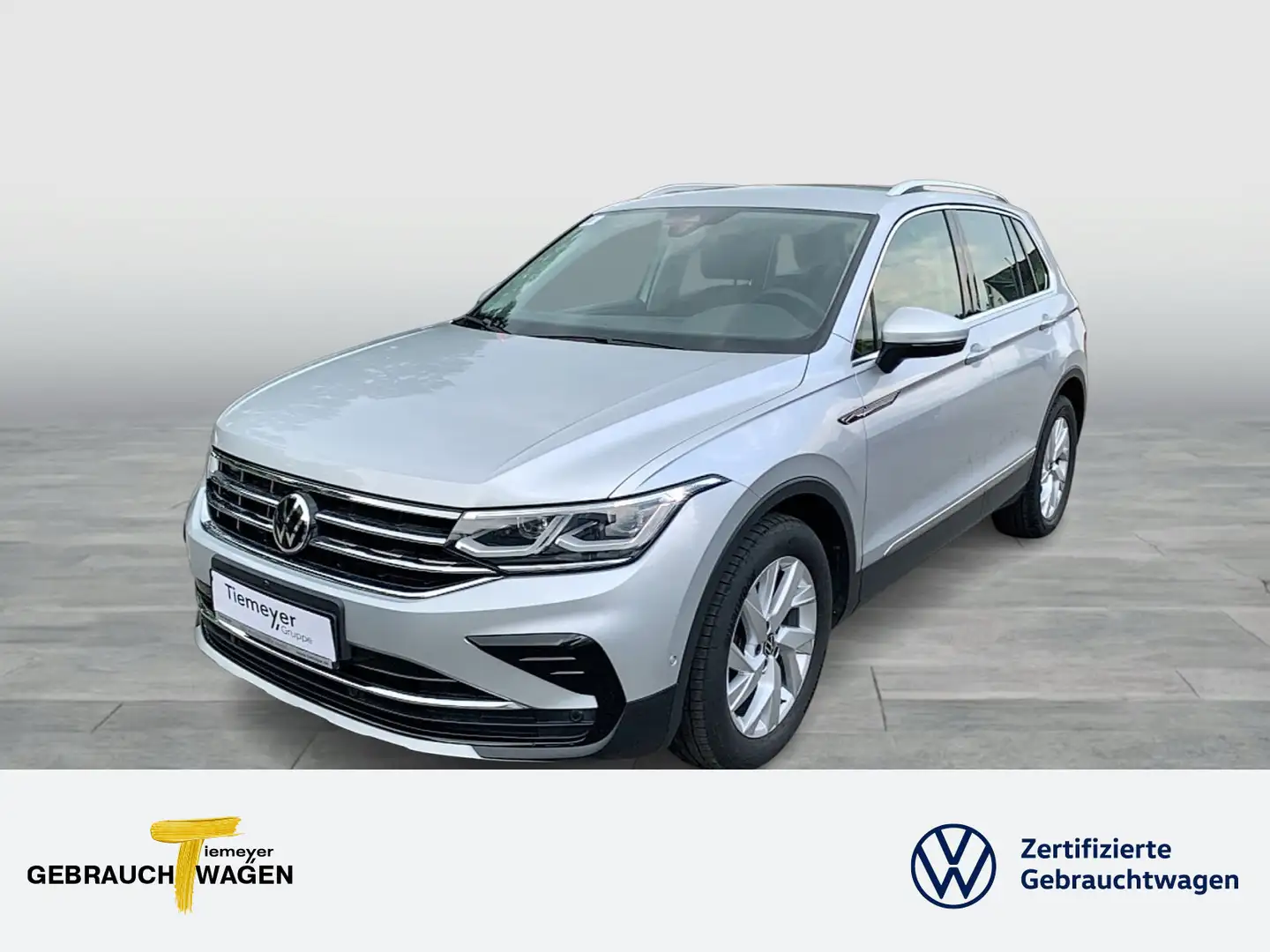 Volkswagen Tiguan 1.5 TSI DSG ELEGANCE IQ.LIGHT VIRTUAL AHK Silber - 1
