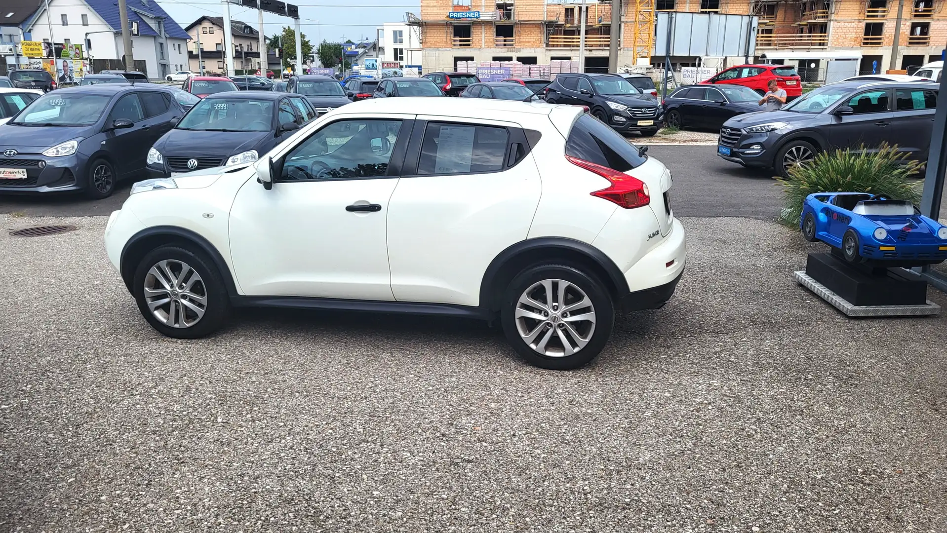Nissan Juke Tekna Weiß - 2