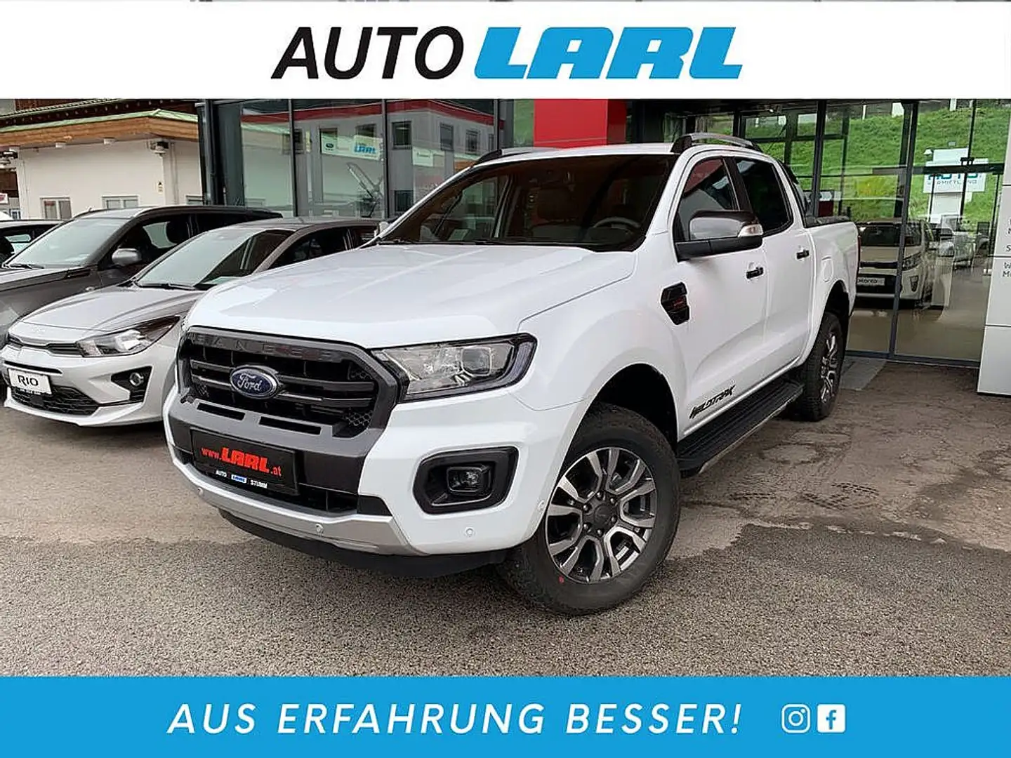 Ford Ranger Ranger Doppelkabine 4x4 Wildtrack 3.5t Anhängelast Weiß - 1