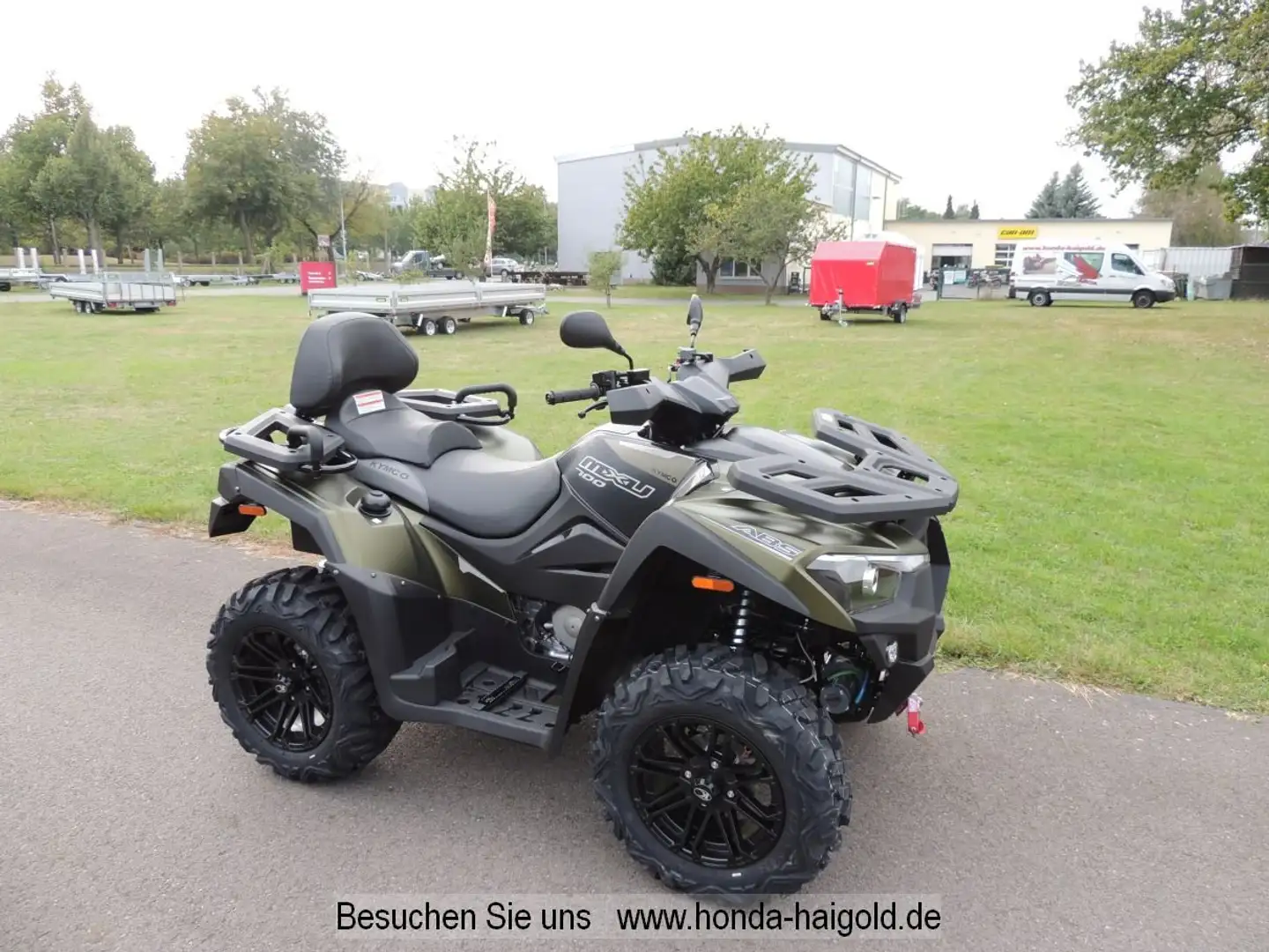 Kymco MXU 700 i T EPS mit ABS LOF Seilwinde  NEU Grün - 1