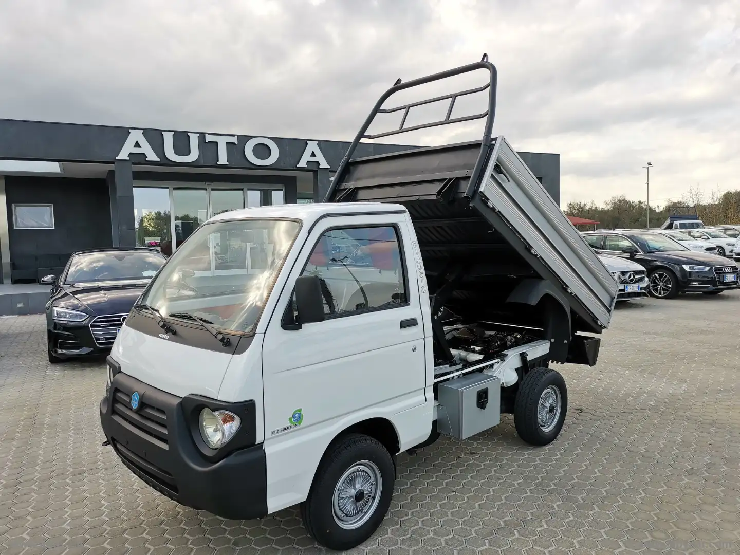 Piaggio Quargo QUARGO CASSONE RIBALTABILE Bianco - 1