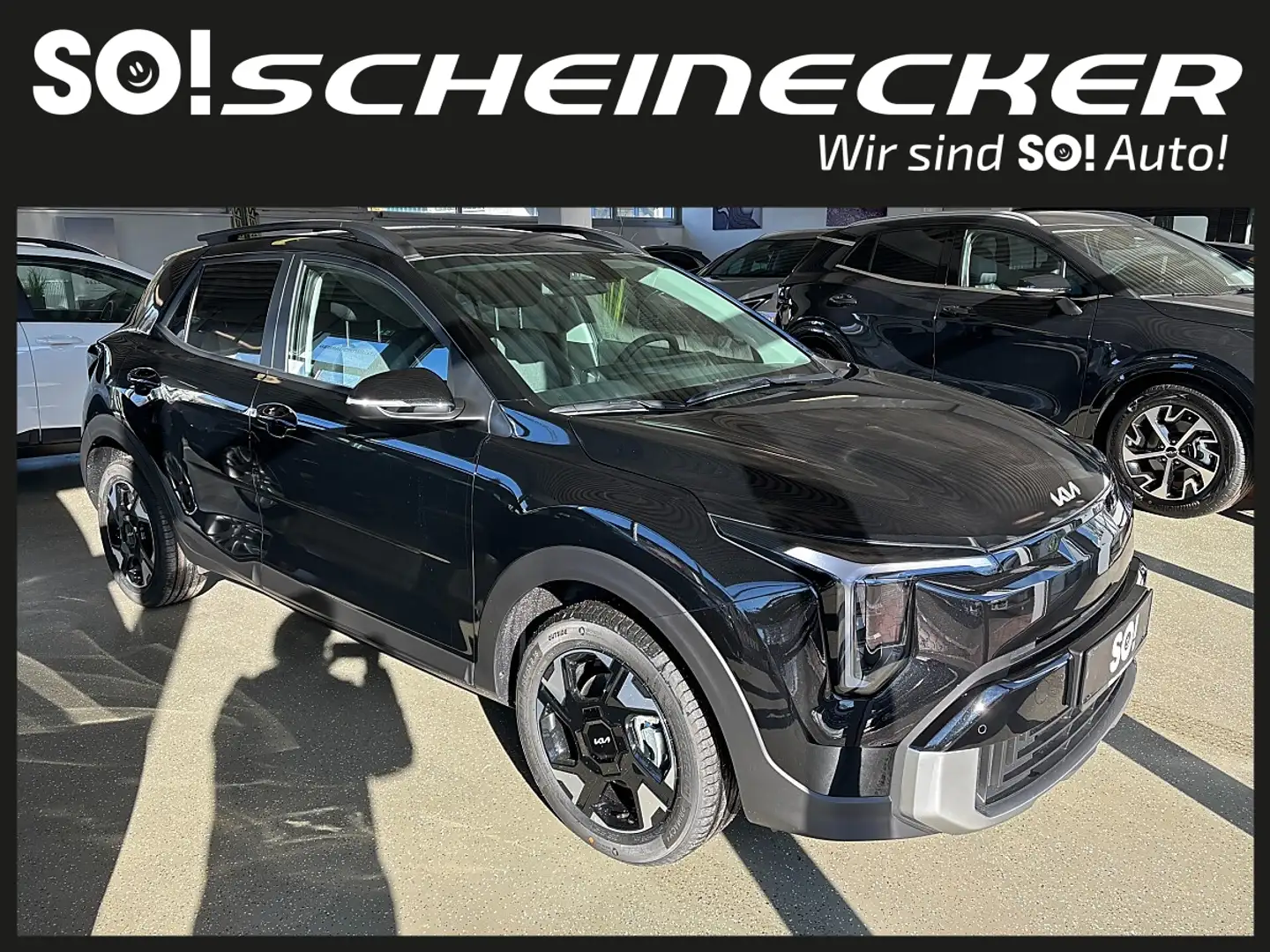 Kia Stonic 1,0 TGDI GPF 48V MHEV Silber DCT7 Schwarz - 1