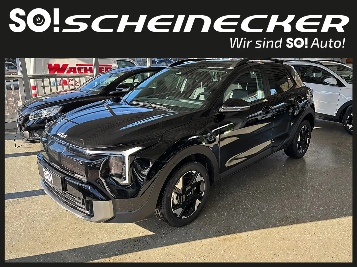 Kia Stonic 1,0 TGDI GPF 48V MHEV Silber DCT7 Schwarz - 2
