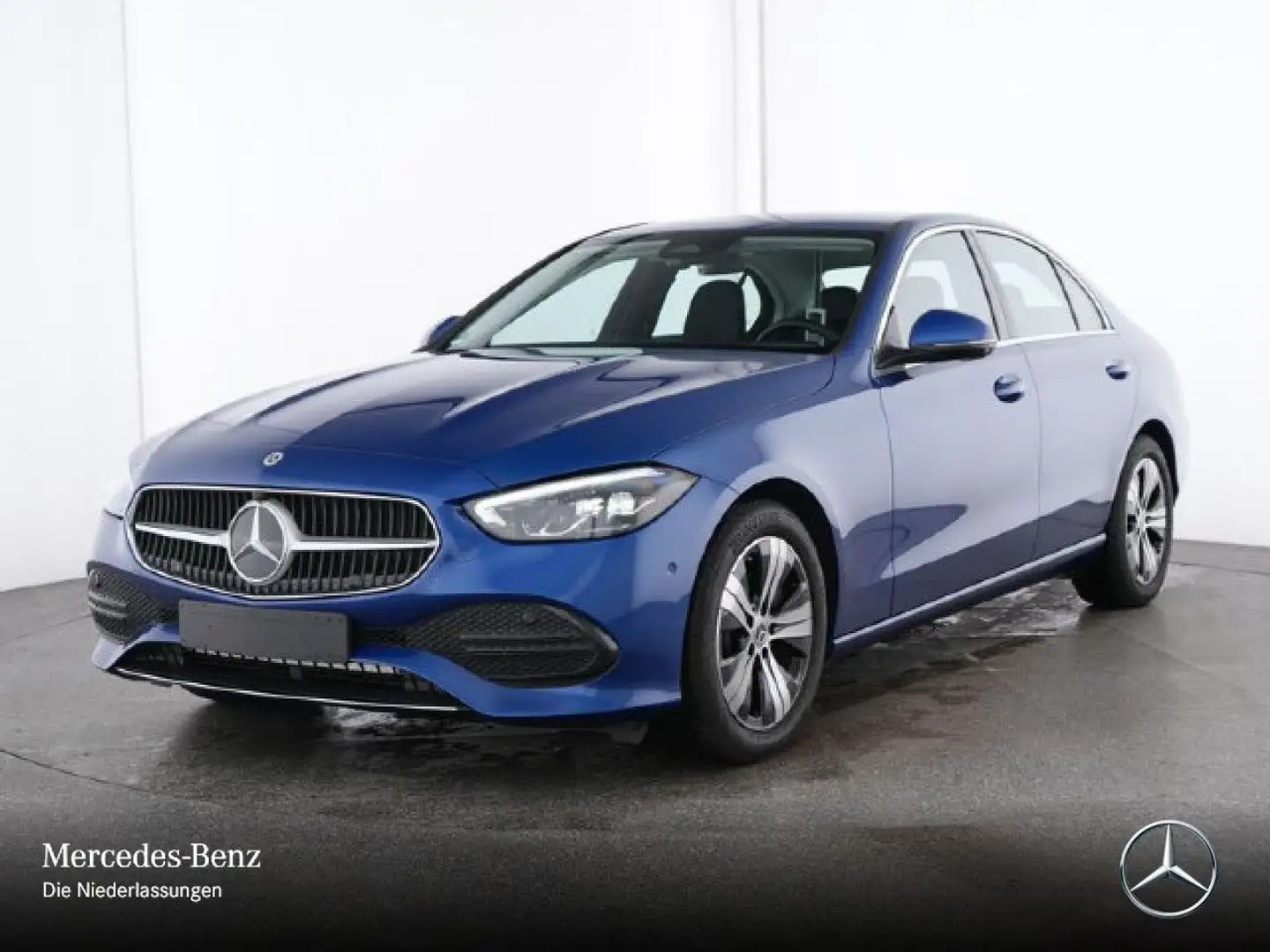 Mercedes-Benz C 220 d AVANTG+360+AHK+LED+KEYLESS+9G Blau - 2