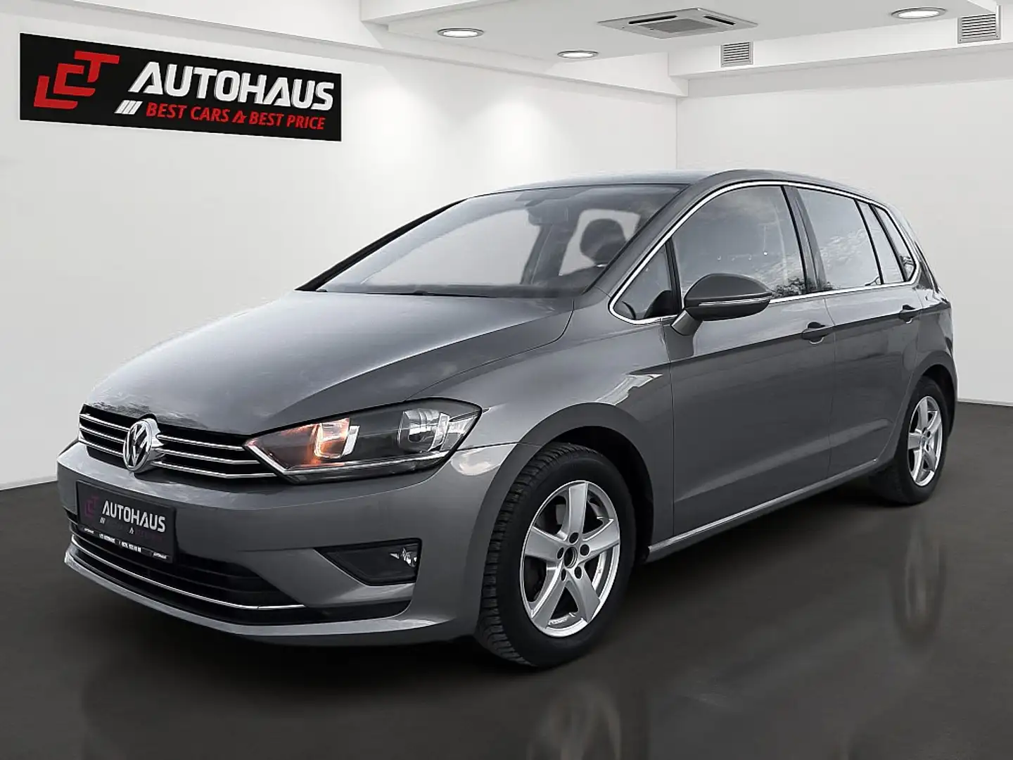 Volkswagen Golf Sportsvan Highline 1,6 BMT TDI  GEPFLEGTER ZUSTAND| Grau - 1