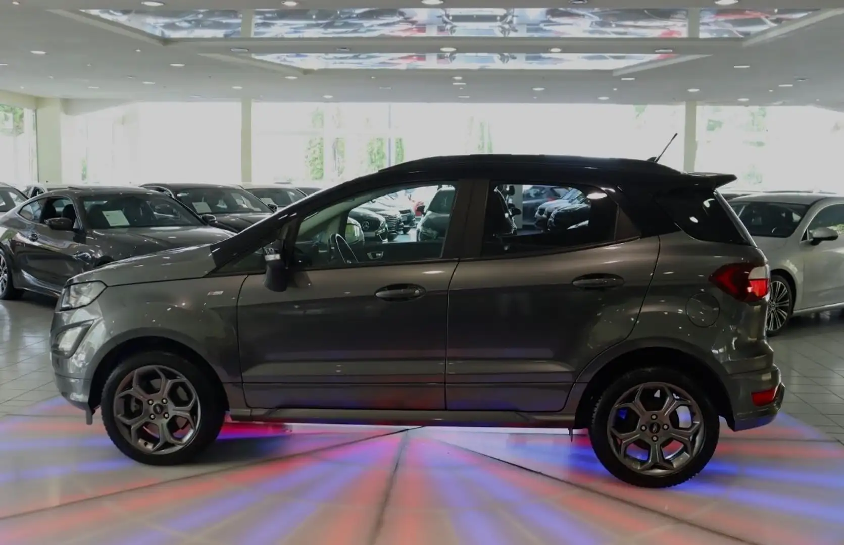 Ford EcoSport ST-Line*NAVI*PDC*KLIMAAUT*LED*LEDER*PDC Grau - 2