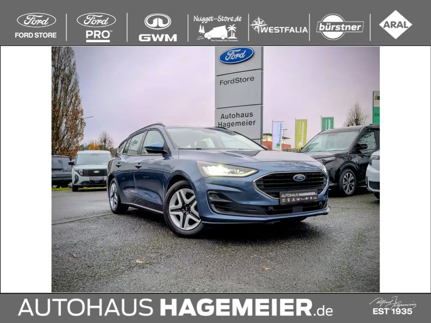 Ford Focus Turnier Cool & Connect 1.5 Ecoblue Aut. Blau - 1