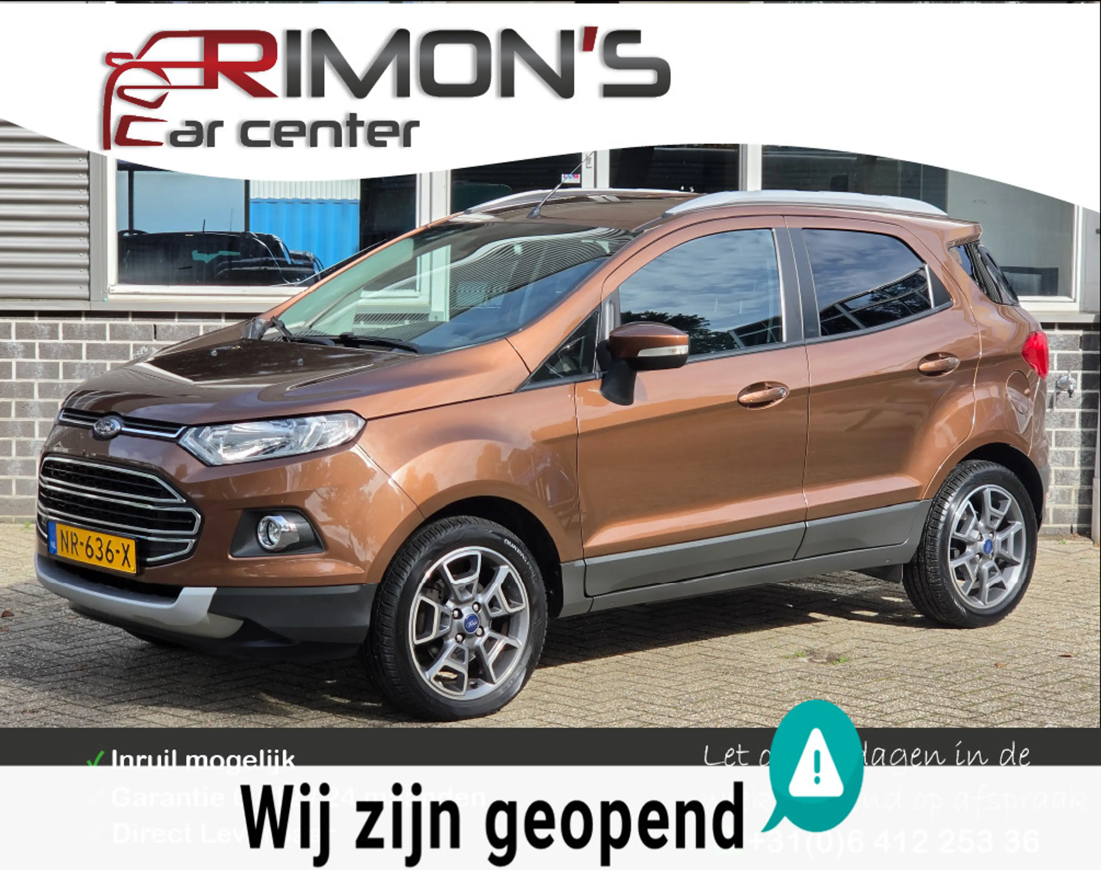 Ford EcoSport 1.0 EcoBoost Titanium Dealer Onderhouden
