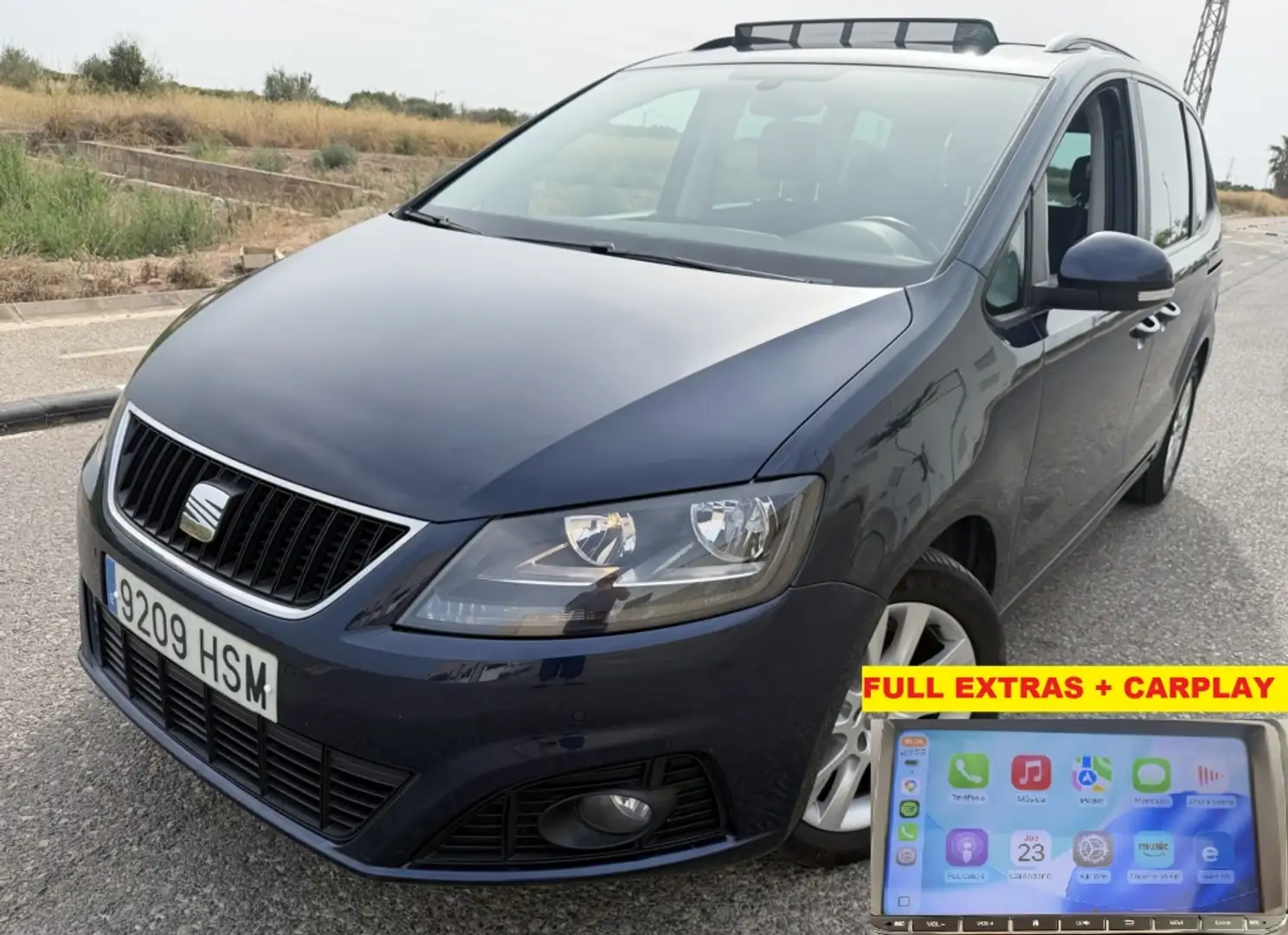 Volkswagen Sharan 2.0TDI Advance BMT DSG 177 Azul - 1