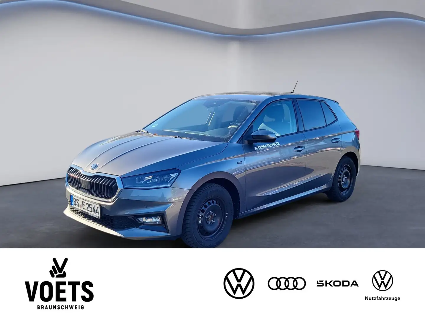 Skoda Fabia Tour 1.0 TSI LaneAssist+FrontAssist+LED Grau - 1