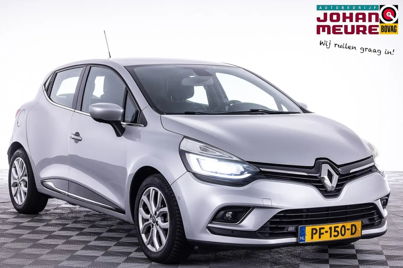 Renault Clio 0.9 TCe Intens | Half LEDER | Full LED | ECC | NAV Grijs - 1