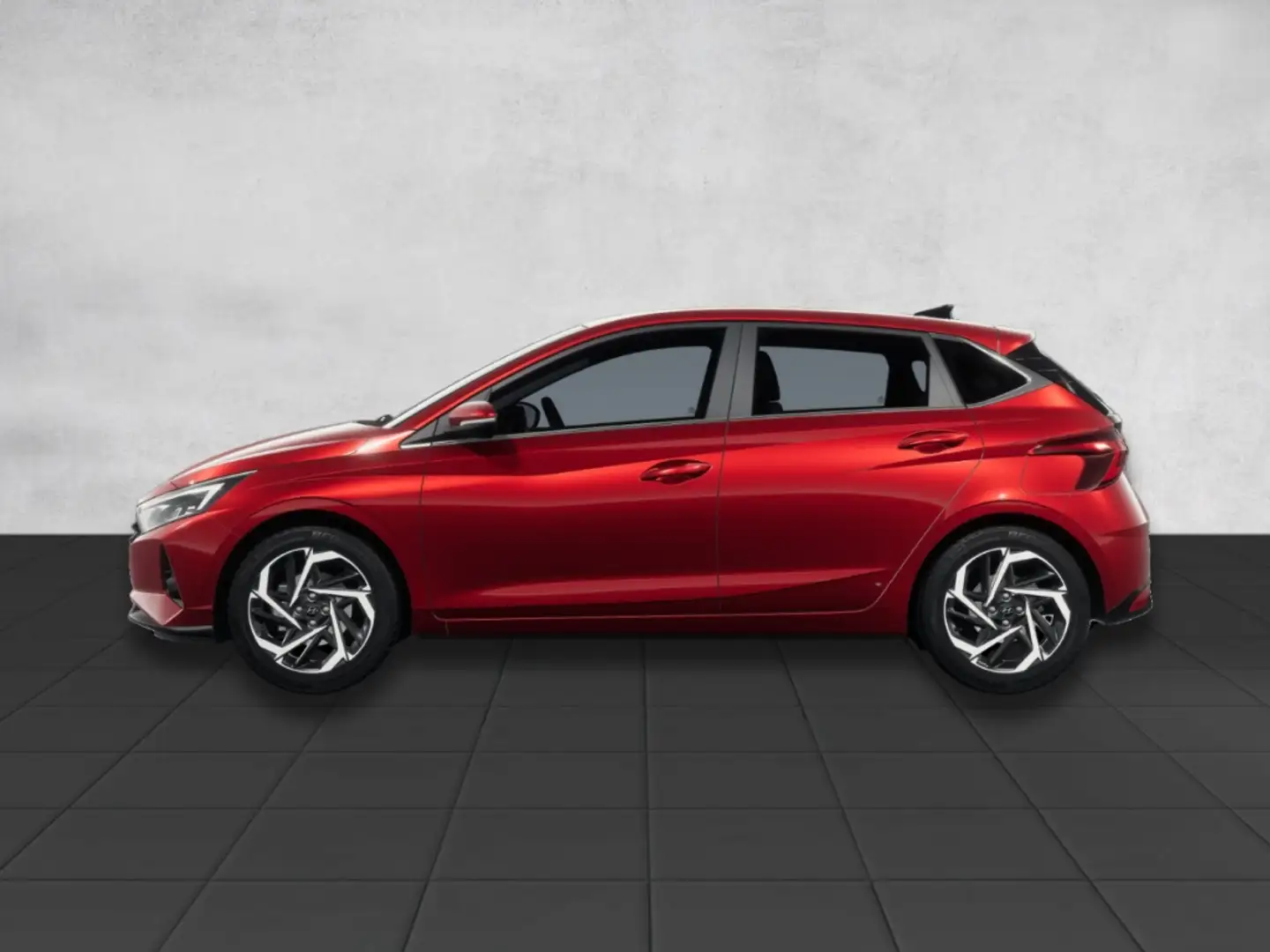 Hyundai i20 1.0 T-GDI PRIME KEYLESS LED DIGITALES COCKPIT NAVI Rojo - 2