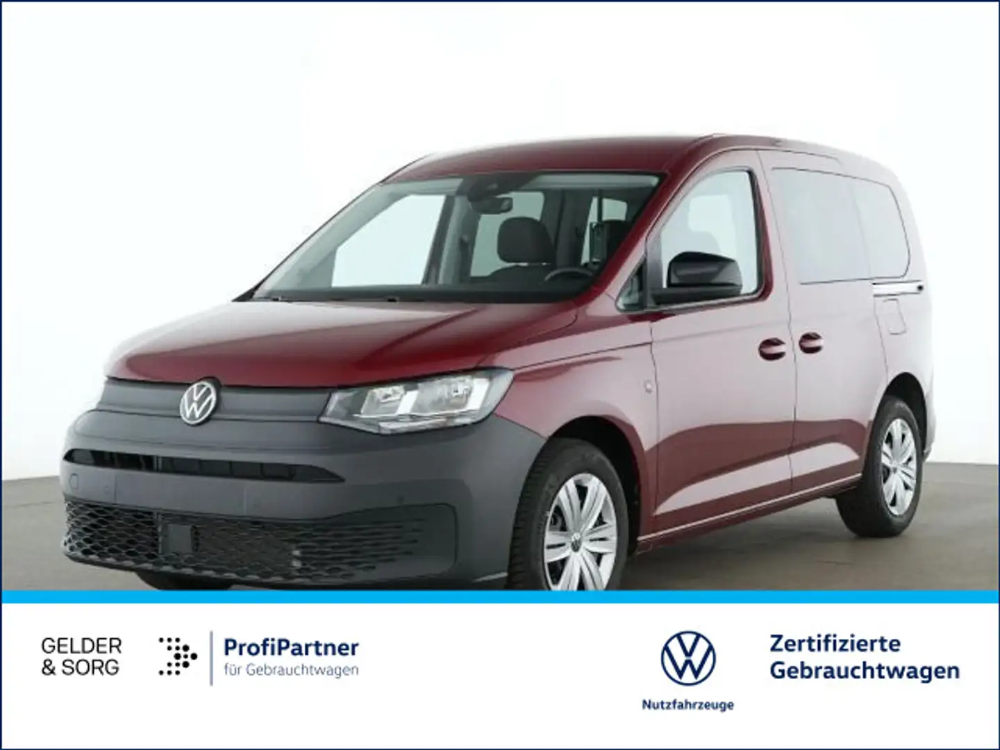 Volkswagen Caddy 1.5 TSI DAB+*GRA*Digital*Schiebetür r/l Rot - 1