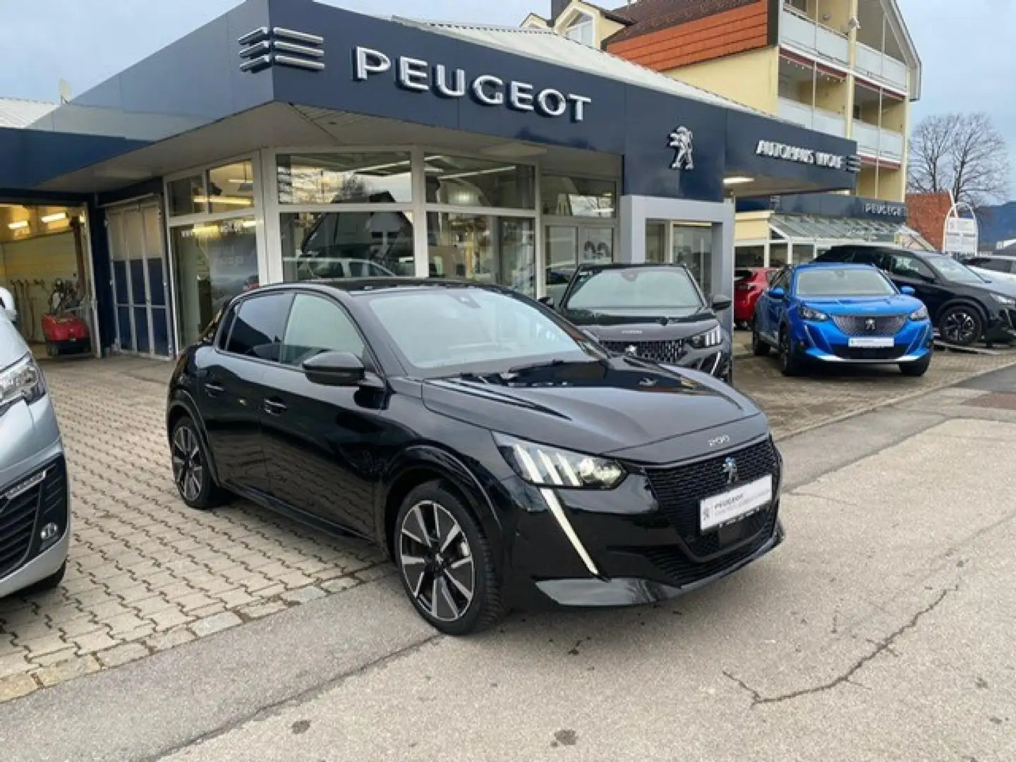 Peugeot 208 e- GT Top Ausstattung Schwarz - 1