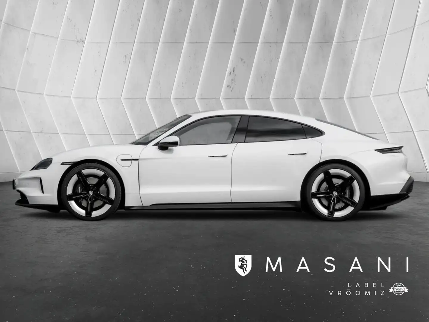 Porsche Taycan new facelift 2025 667km wltp performance Blanc - 2