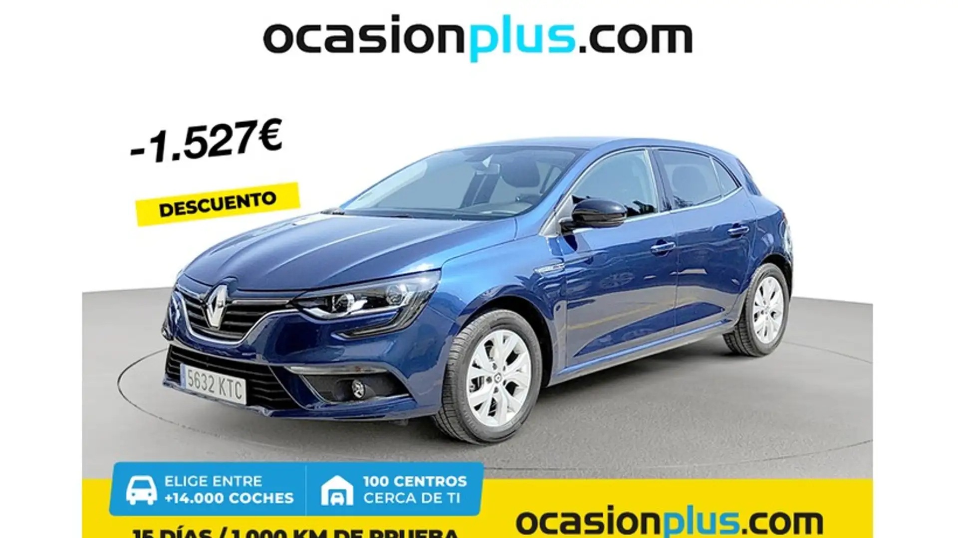 Renault Megane 1.3 TCe GPF Limited 85kW Bleu - 1