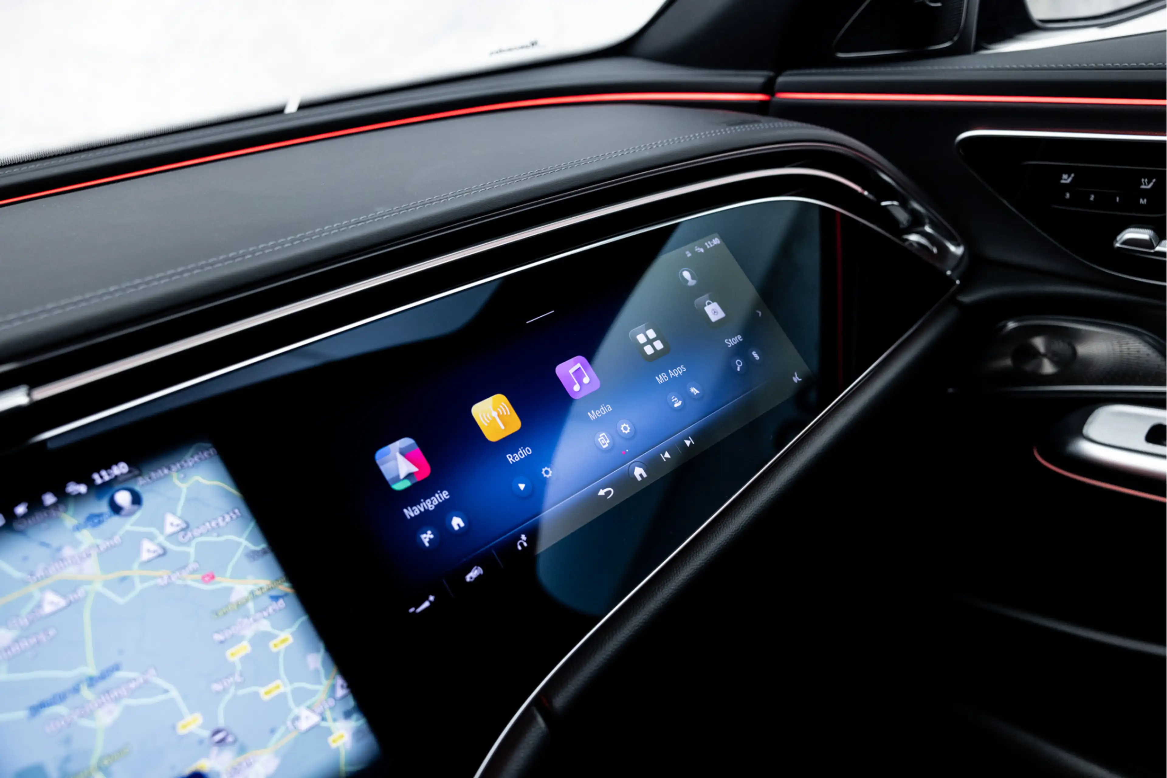 Mercedes-Benz E 400 e 4MATIC AMG Line | Pano | Hyperscreen | Stoelvent — photo 38