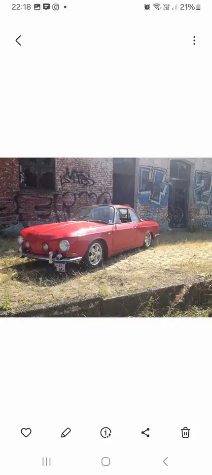 Volkswagen Karmann Ghia Karmann Ghia 1964