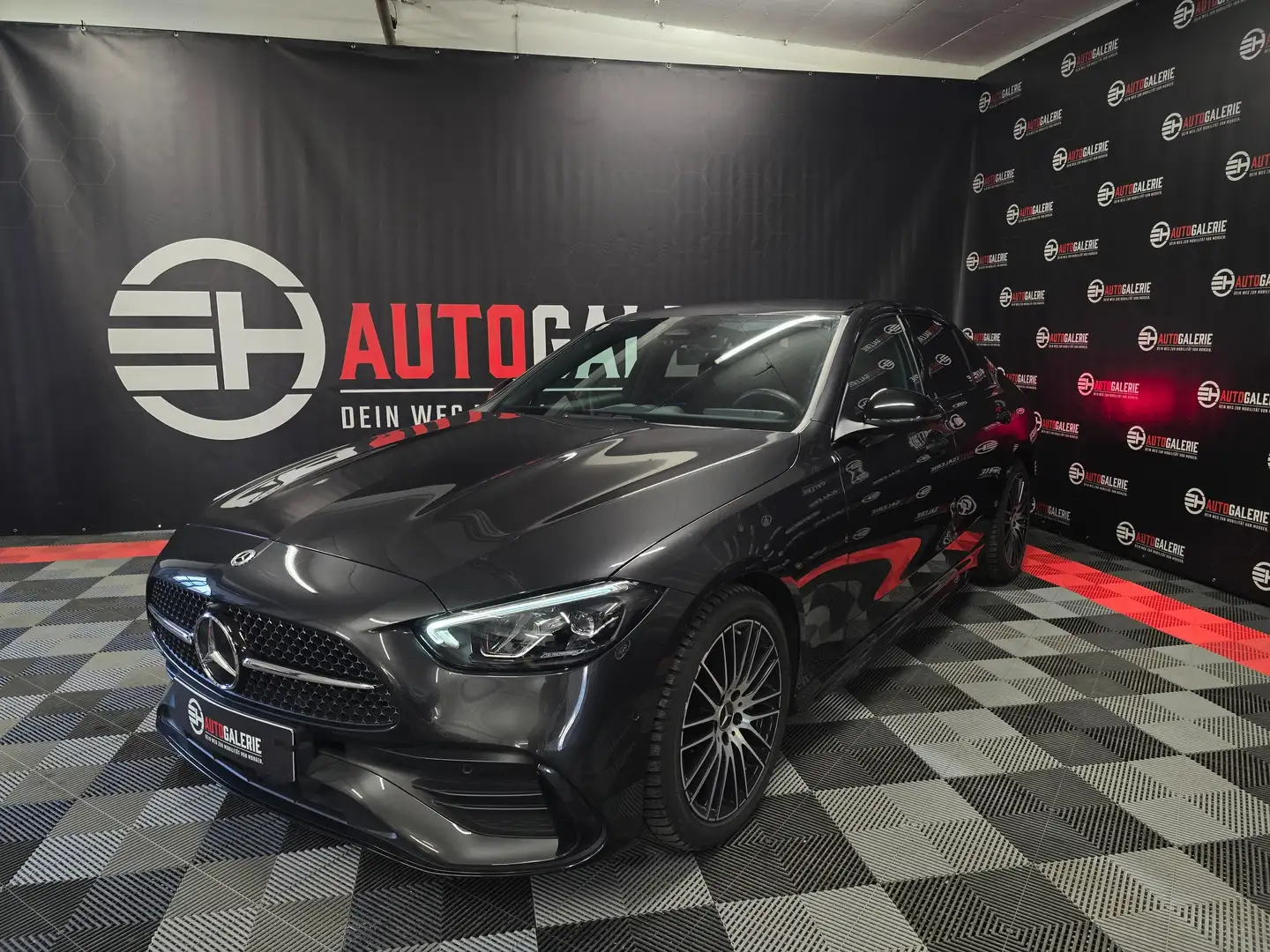 Mercedes-Benz C 220 C 220 d C-Klasse Limousine (Werksgarantie 03/2029) Grau - 1